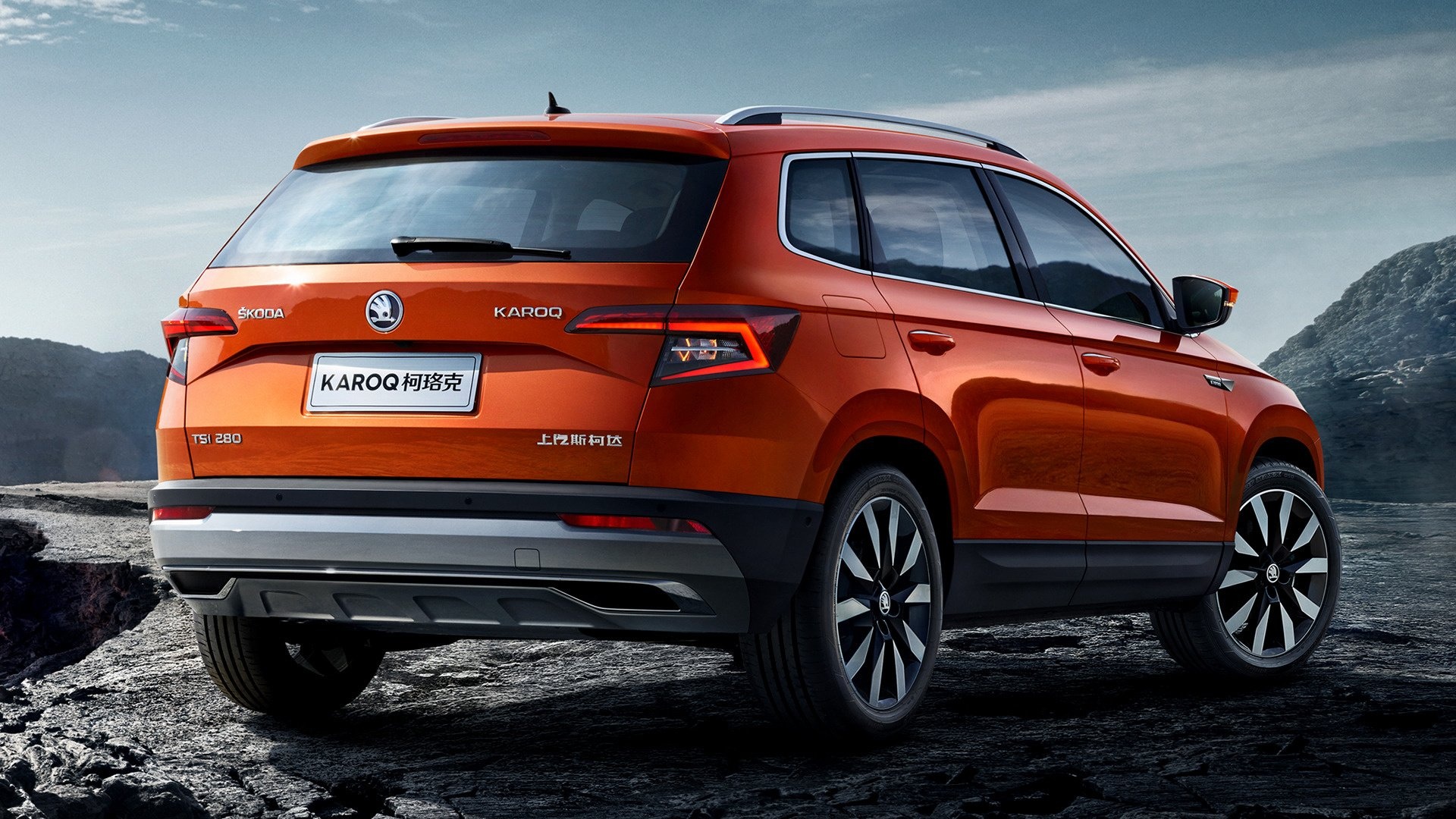 Skoda Karoq auto, 2018 model, Koda karoq, 1920x1080 Full HD Desktop