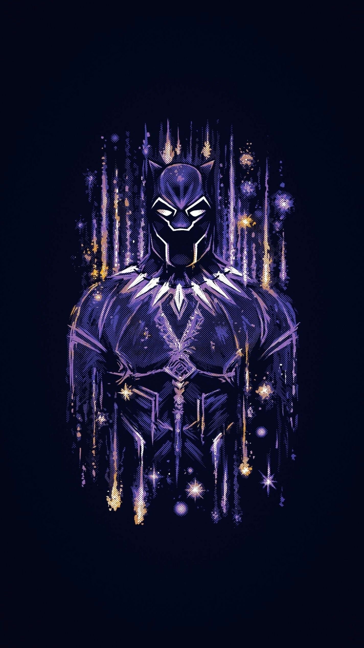 Film review, Black Panther, Strange Harbors, Marvel wallpaper, 1430x2540 HD Phone