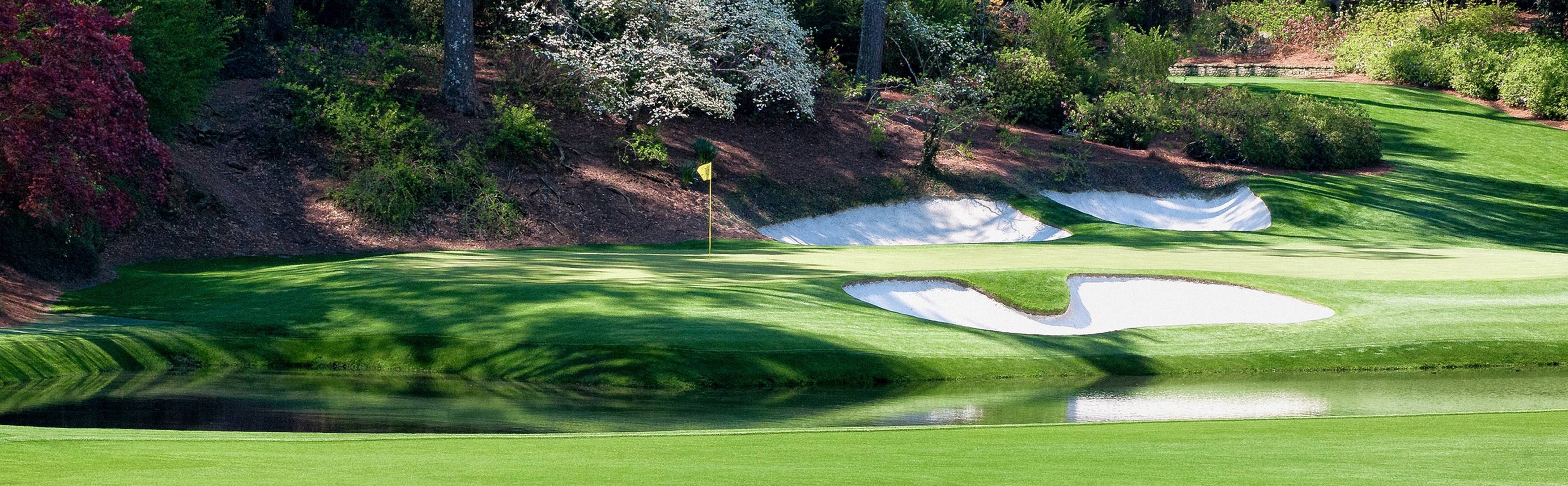 Golf Course, Dual monitor setup, Wide screen wallpapers, Immersive experience, 3480x1080 Dual Screen Desktop