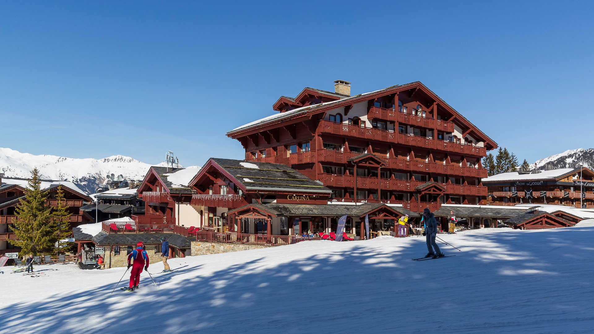 Carlina hotel, Courchevel Wallpaper, 1920x1080 Full HD Desktop