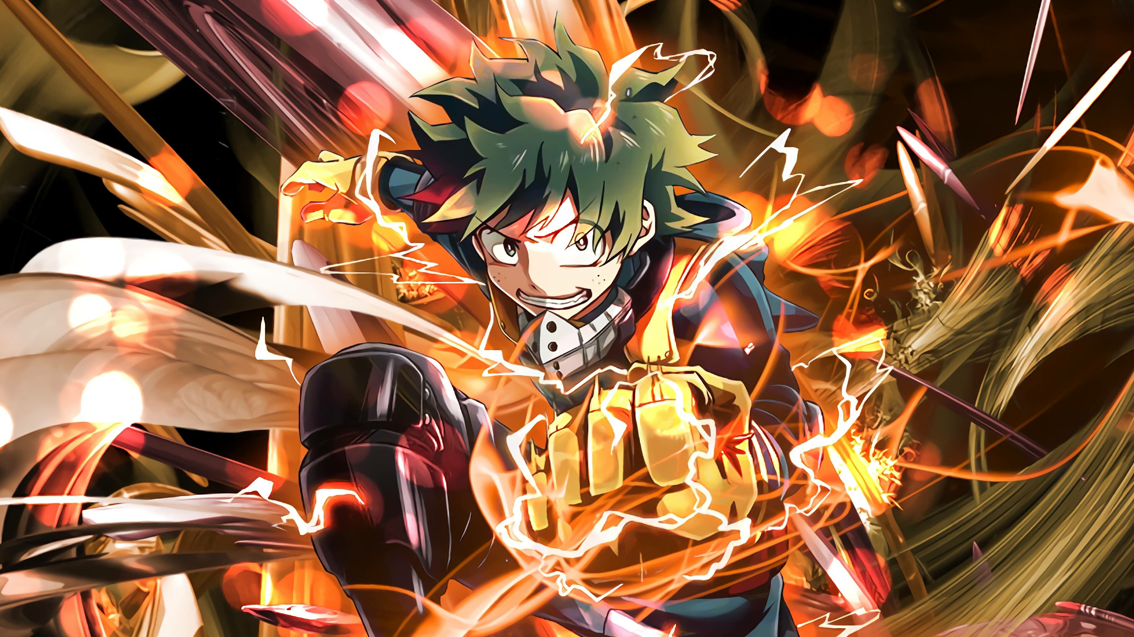 Izuku Midoriya, My Hero Academia Wallpaper, 3840x2160 4K Desktop