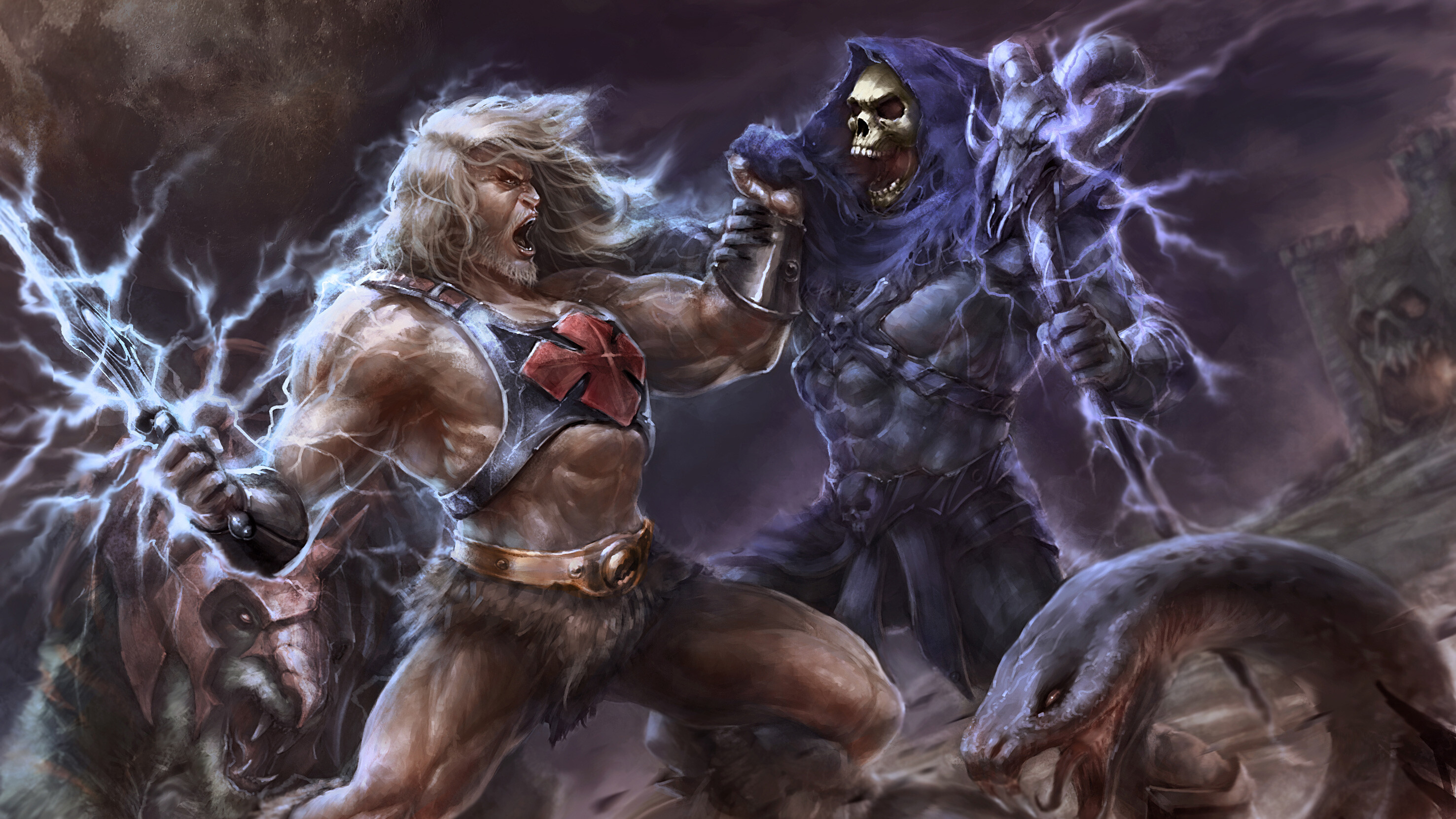 He-Man vs Skeletor, He-Man Wallpaper, 2960x1670 HD Desktop