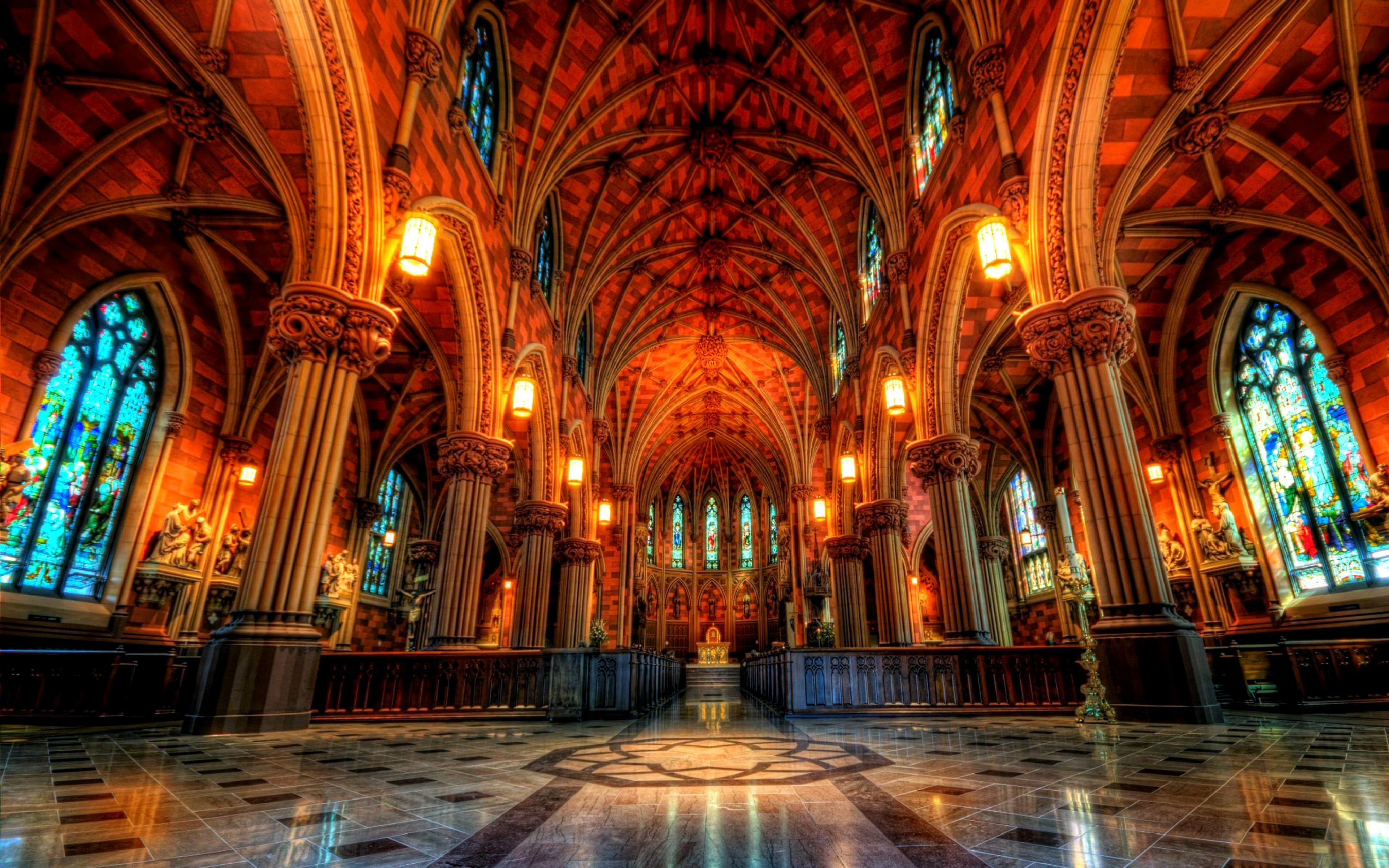 Gothic Architecture, Altar HD wallpapers, Hintergrnde, 2960x1850 HD Desktop