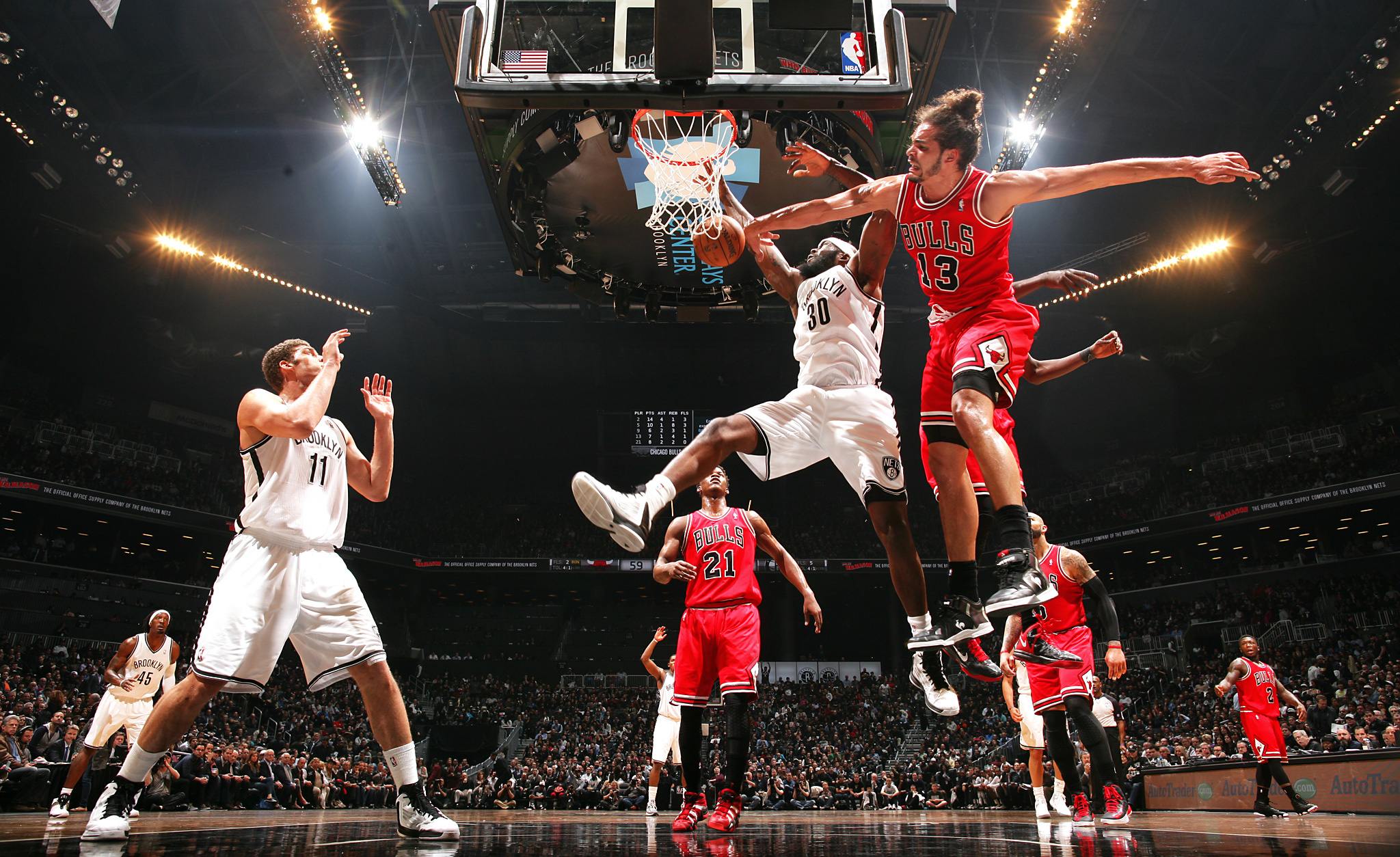 Nets vs Bulls, NBA Wallpaper, 2050x1260 HD Desktop