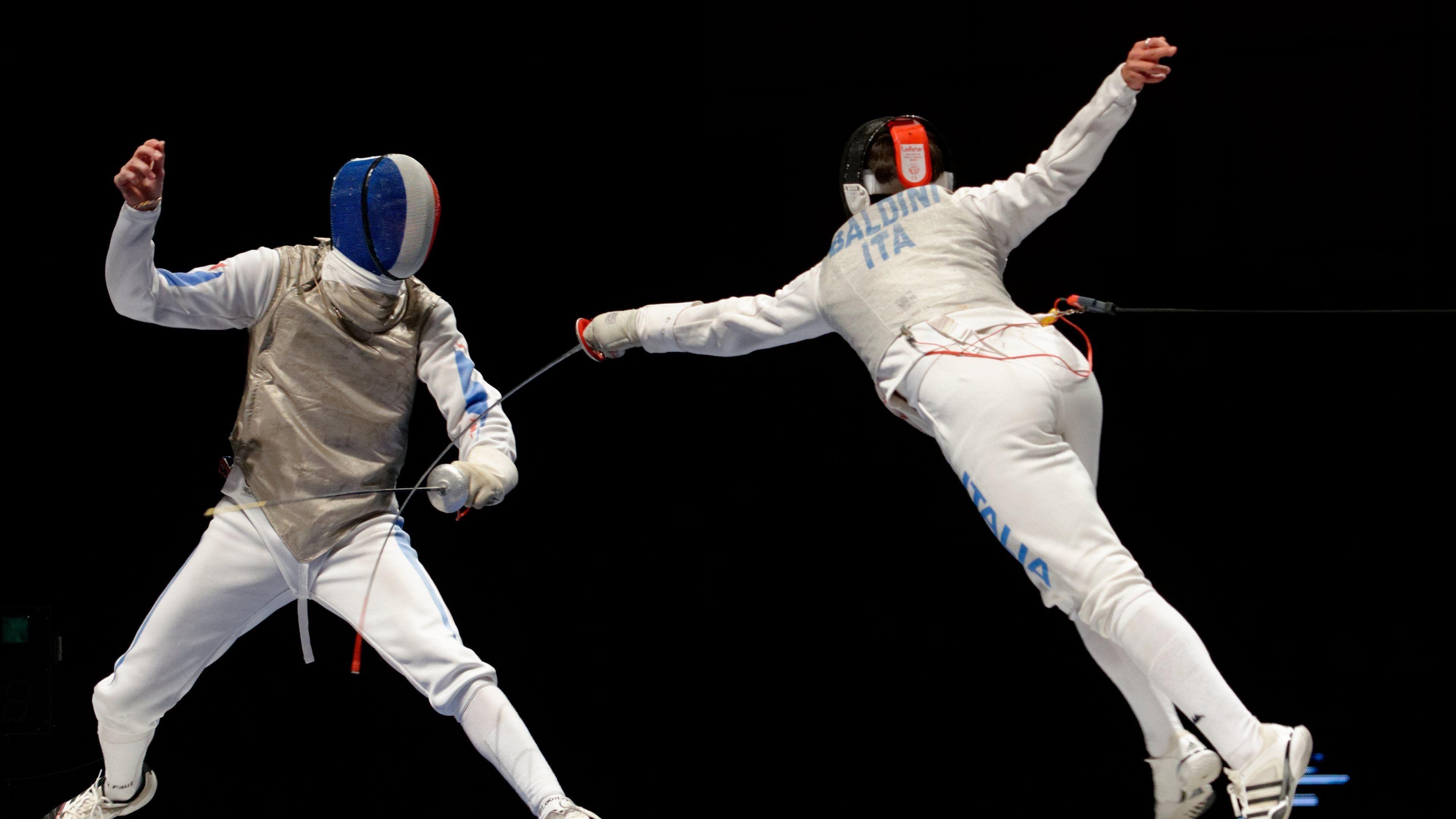 Andrea Baldini, Fencing Wallpaper, 3840x2160 4K Desktop