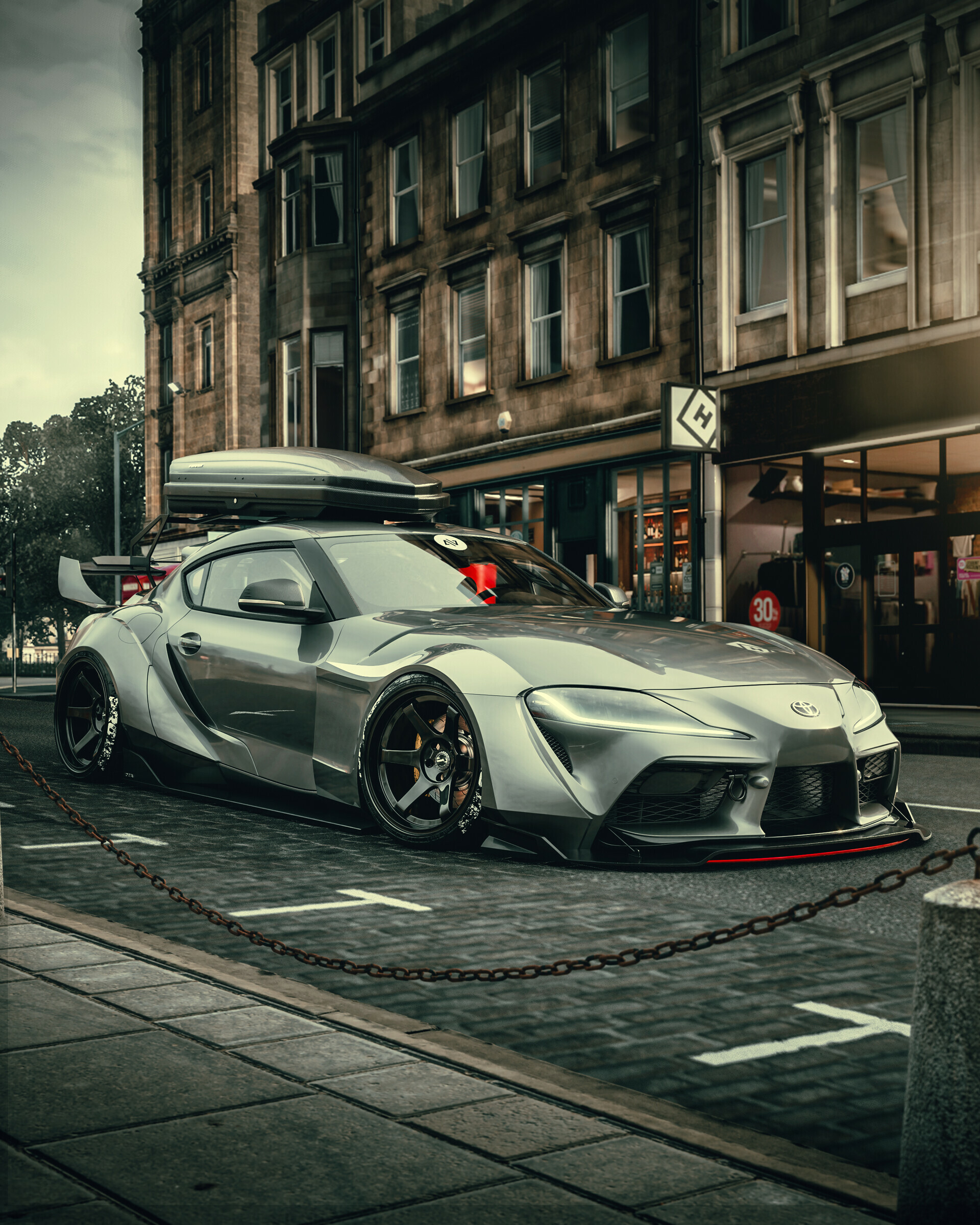 Supra, Forza Horizon Wallpaper, 1920x2400 HD Phone