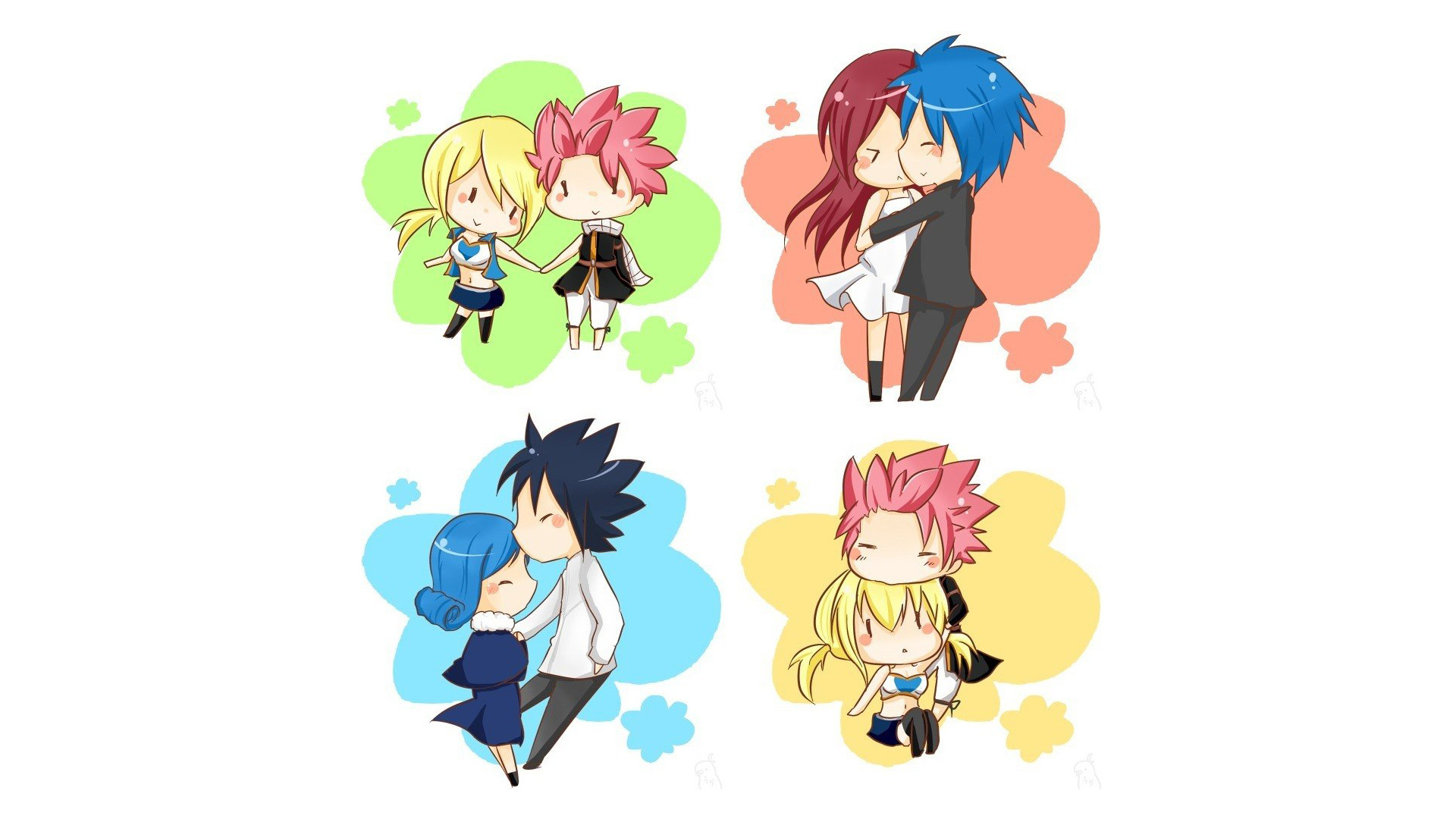 Chibi, Fairy Tail, Charming wallpaper, Cuteness overload, 1920x1080 Full HD Desktop