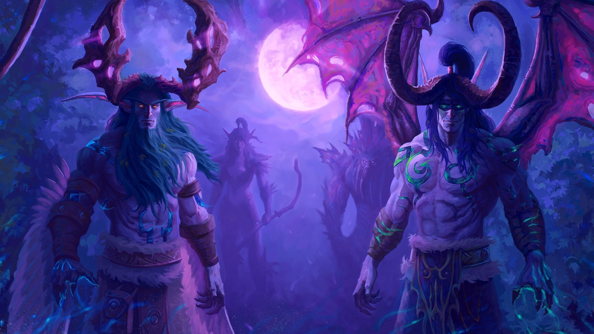 Malfurion and Illidan, Illidan Wallpaper, 1920x1080 Full HD Desktop