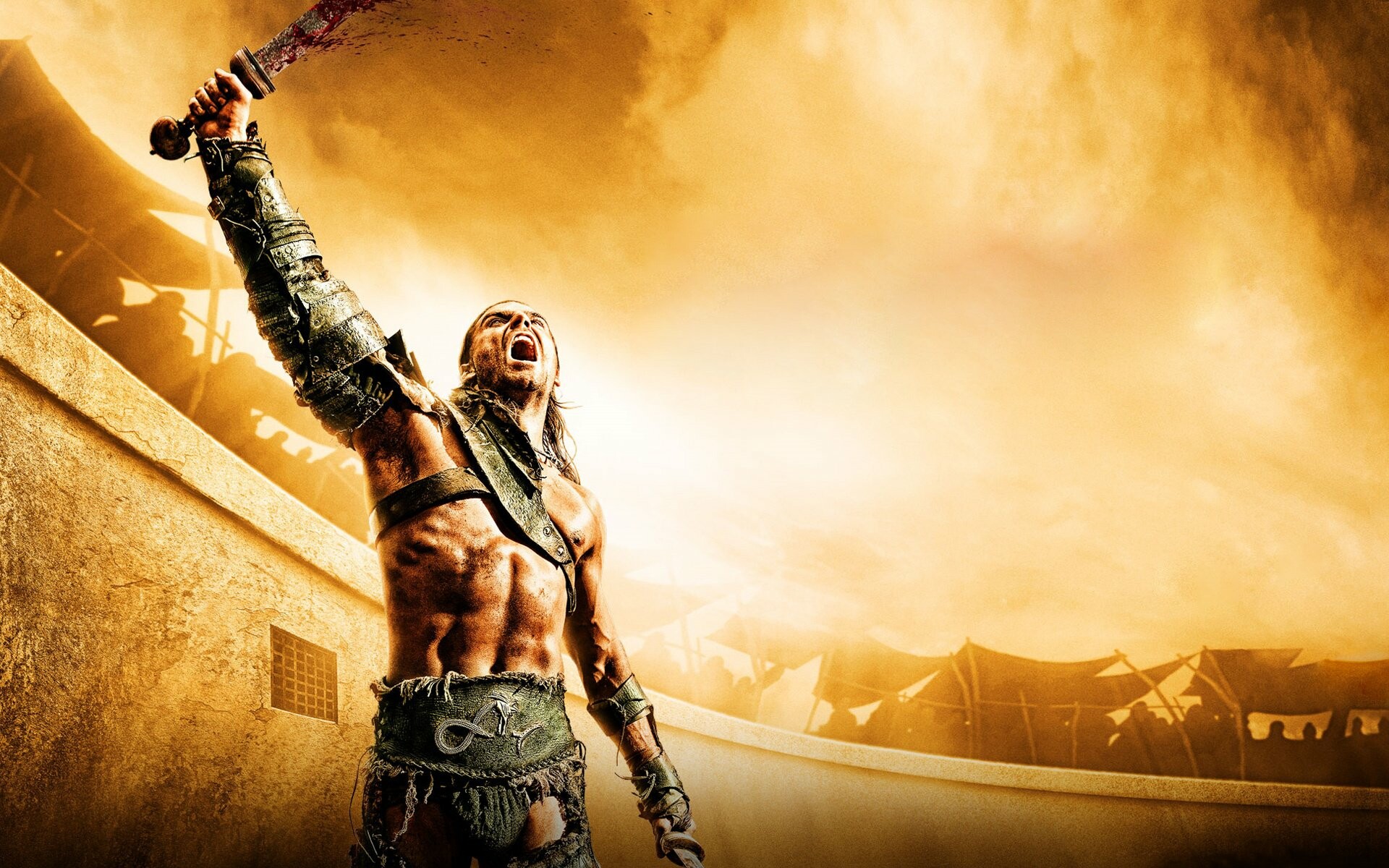 Spartacus' arena, Ancient glory, Epic battles, Cinematic spectacle, 1920x1200 HD Desktop