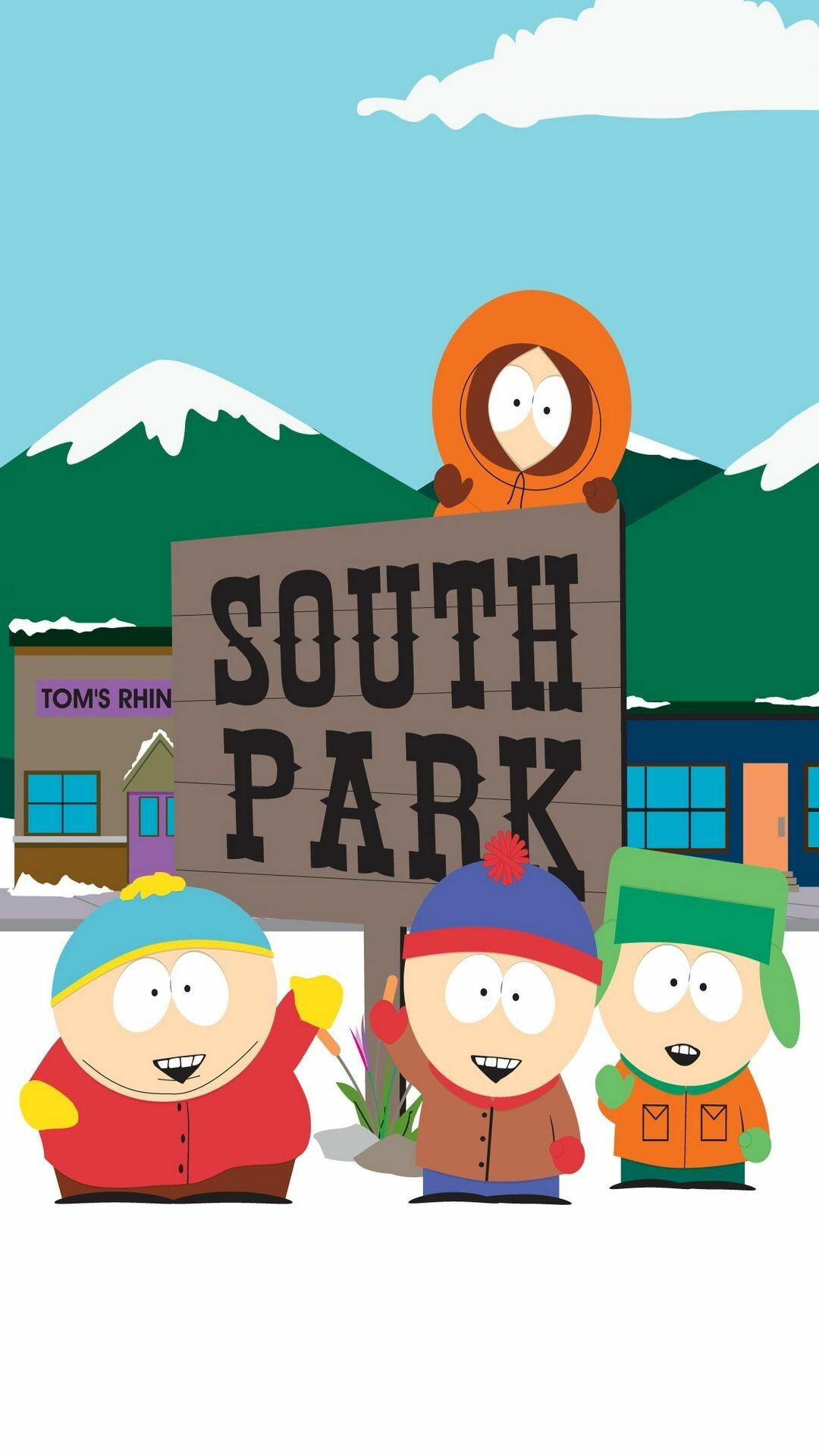 South Park, Wallpaper for iPhone, Animated series, Unique backgrounds, 1080x1920 Full HD Phone