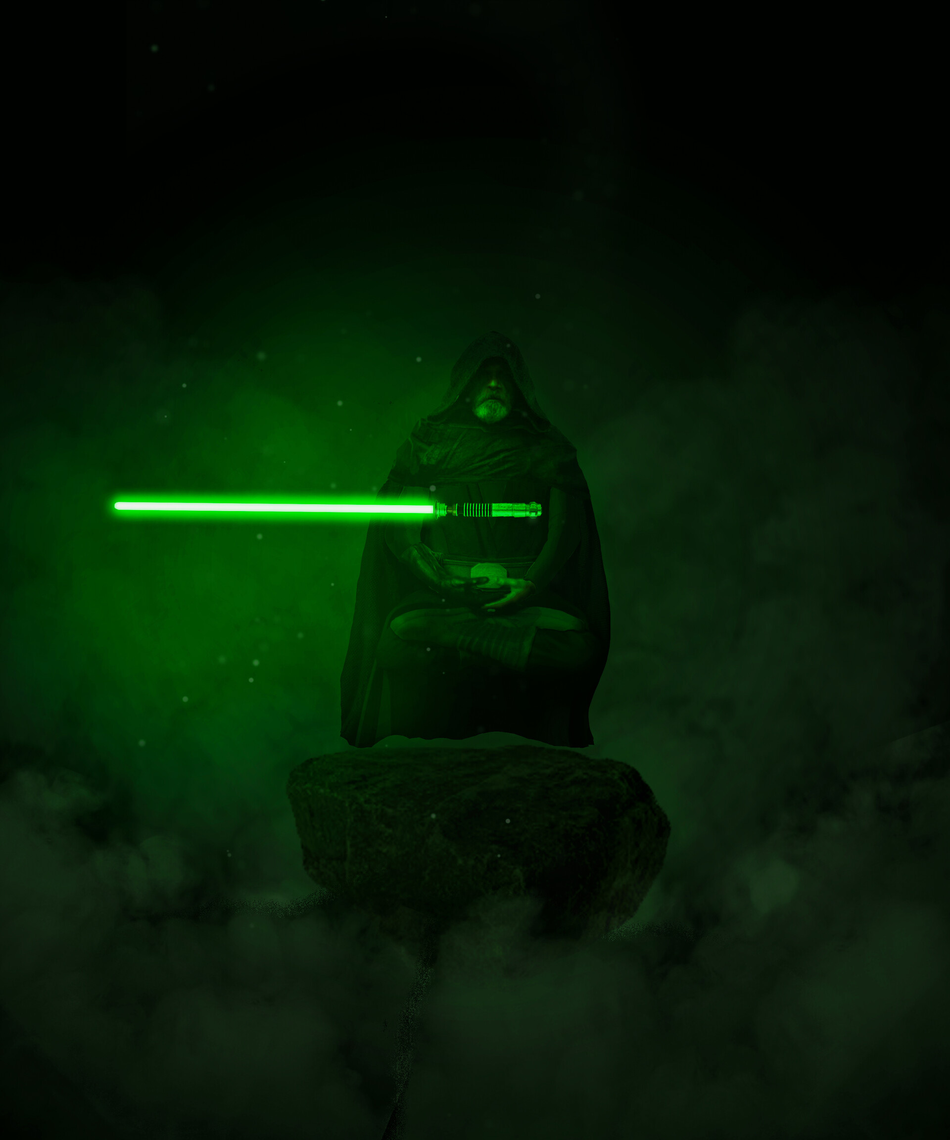 Lightsaber, Luke Skywalker Wallpaper, 1920x2310 HD Phone