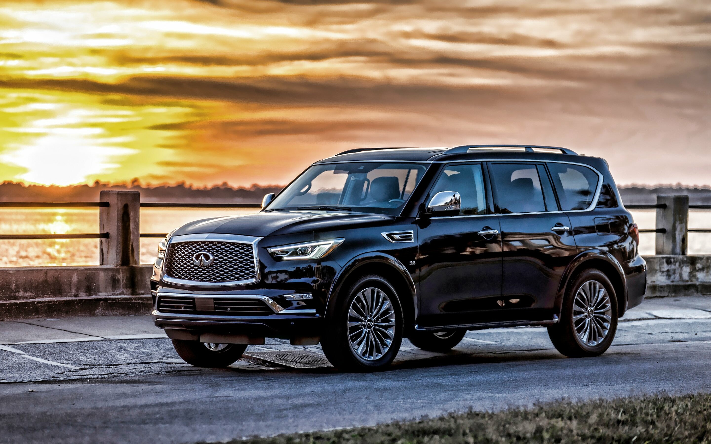 Infiniti QX80, HDR SUVs, Luxury cars, 2020, 2880x1800 HD Desktop