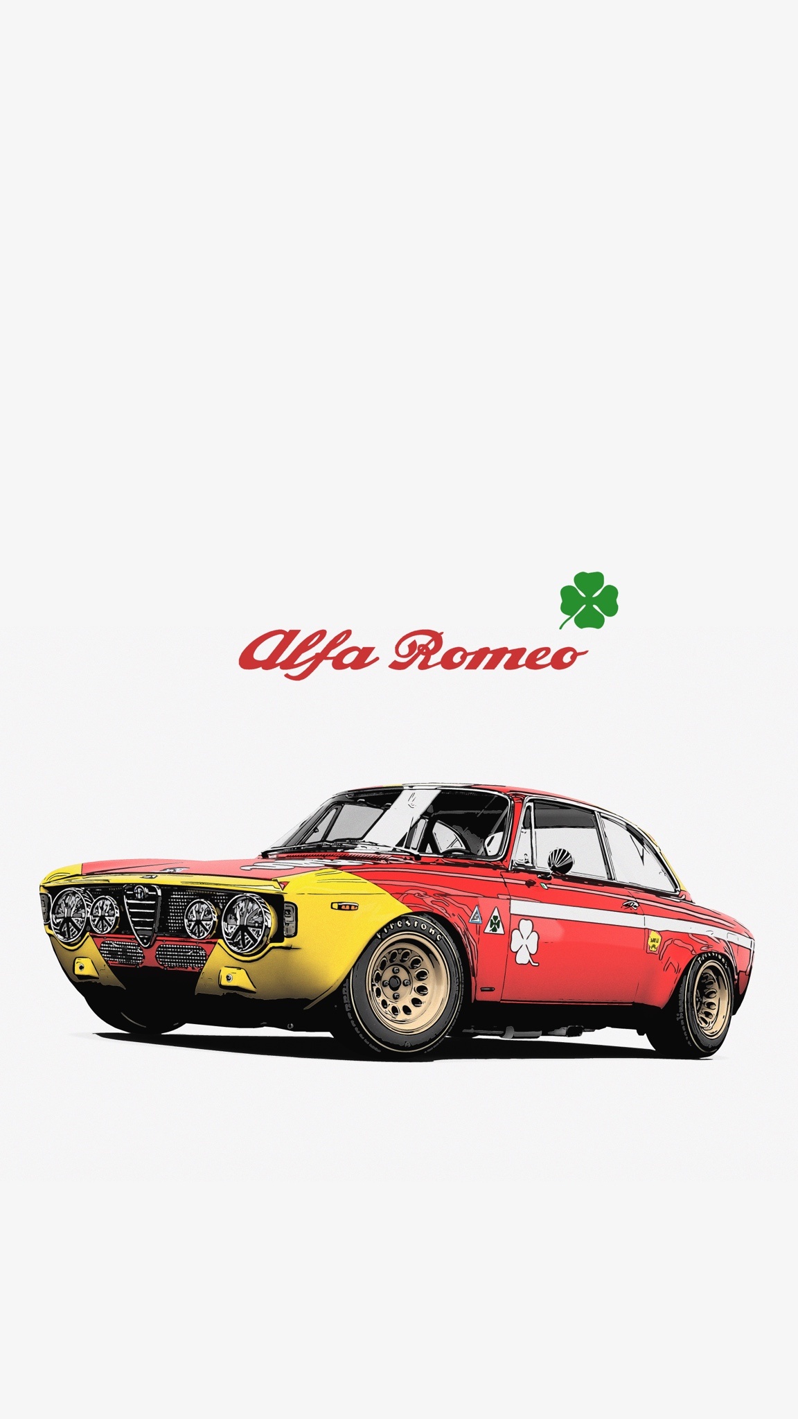 Giulia Sprint GTA 1965, Alfa Romeo Wallpaper, 1160x2050 HD Phone