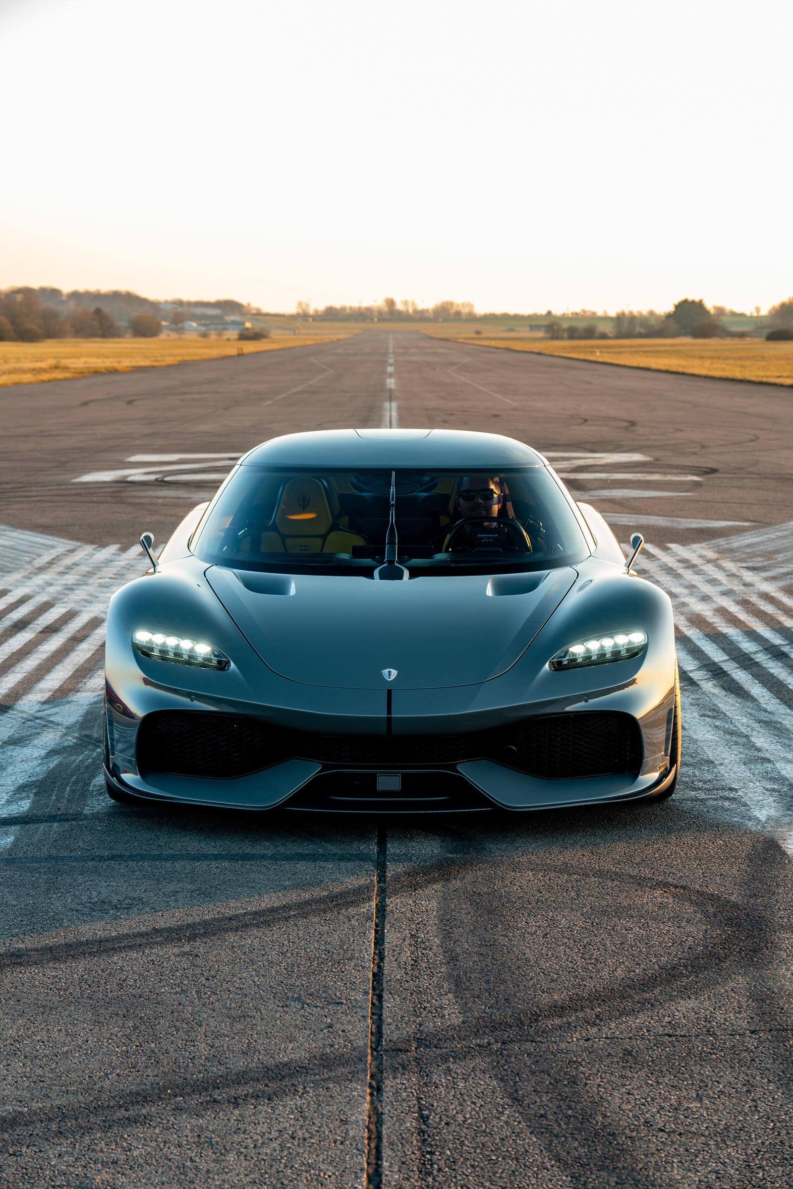 Front View, Koenigsegg Gemera Wallpaper, 1600x2400 HD Phone