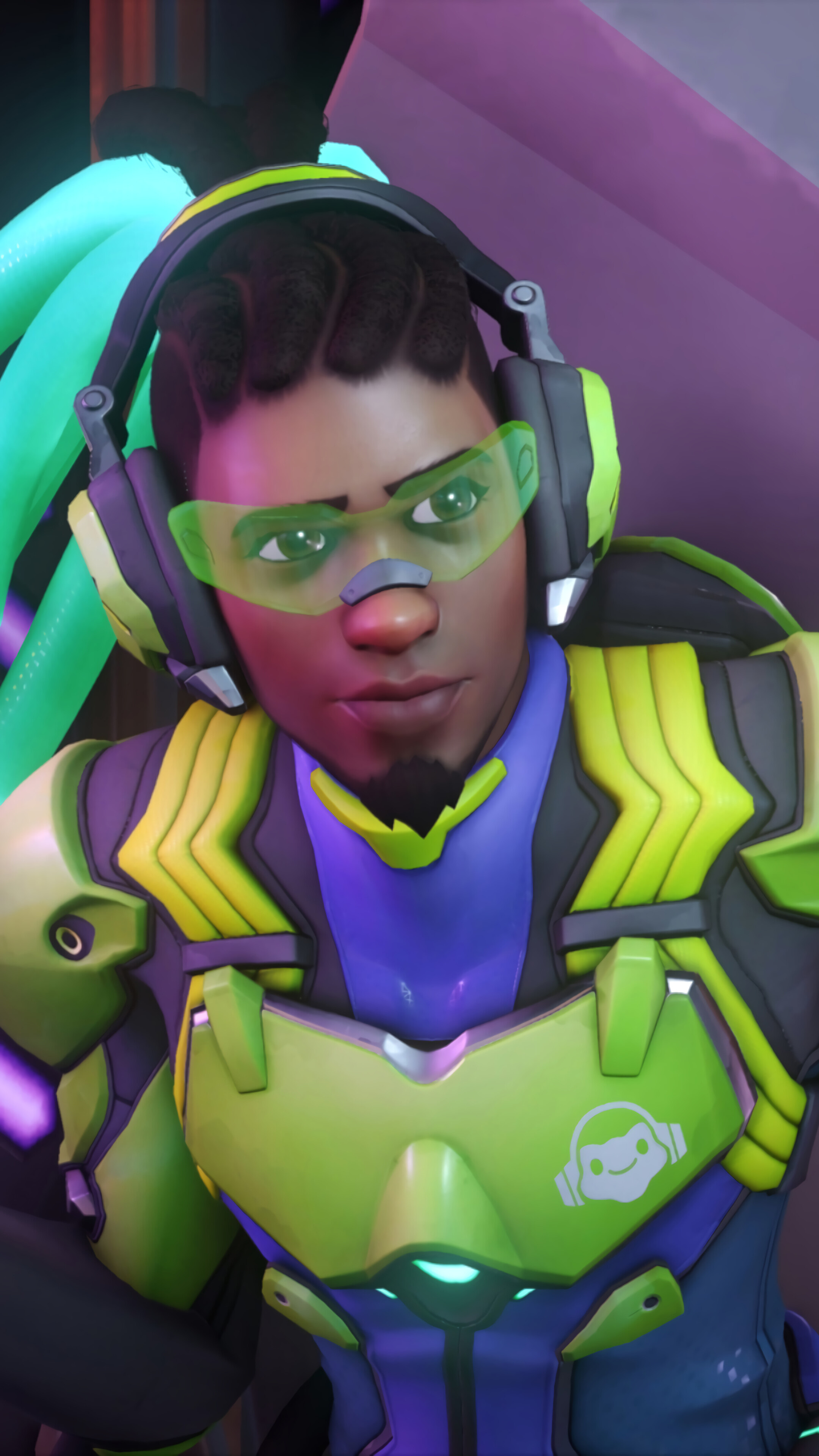 Overwatch hero, Lucio's animated wallpaper, Michelle Simpson, Gaming, 2160x3840 4K Phone