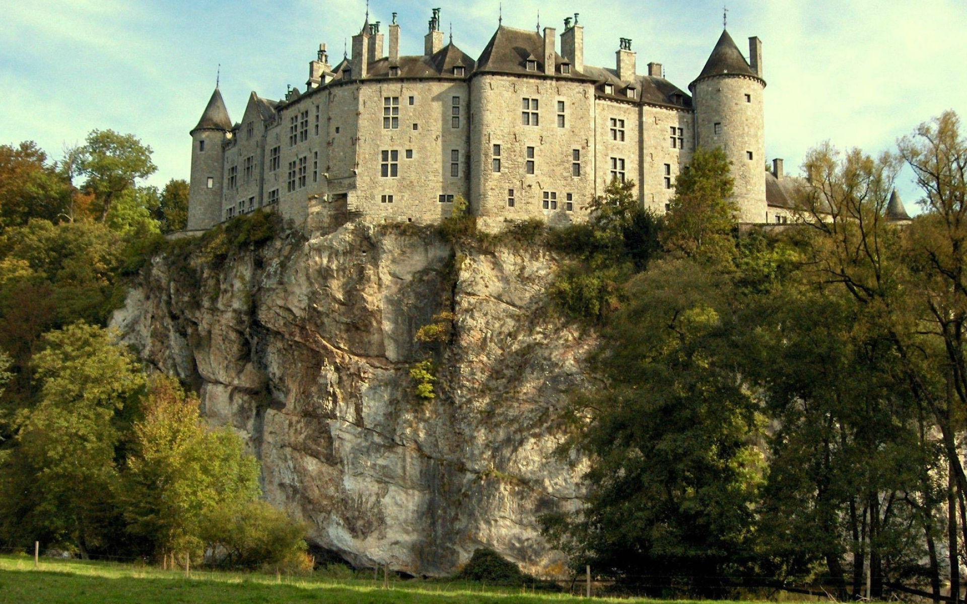 Walzin Castle, Belgium Wallpaper, 1920x1200 HD Desktop