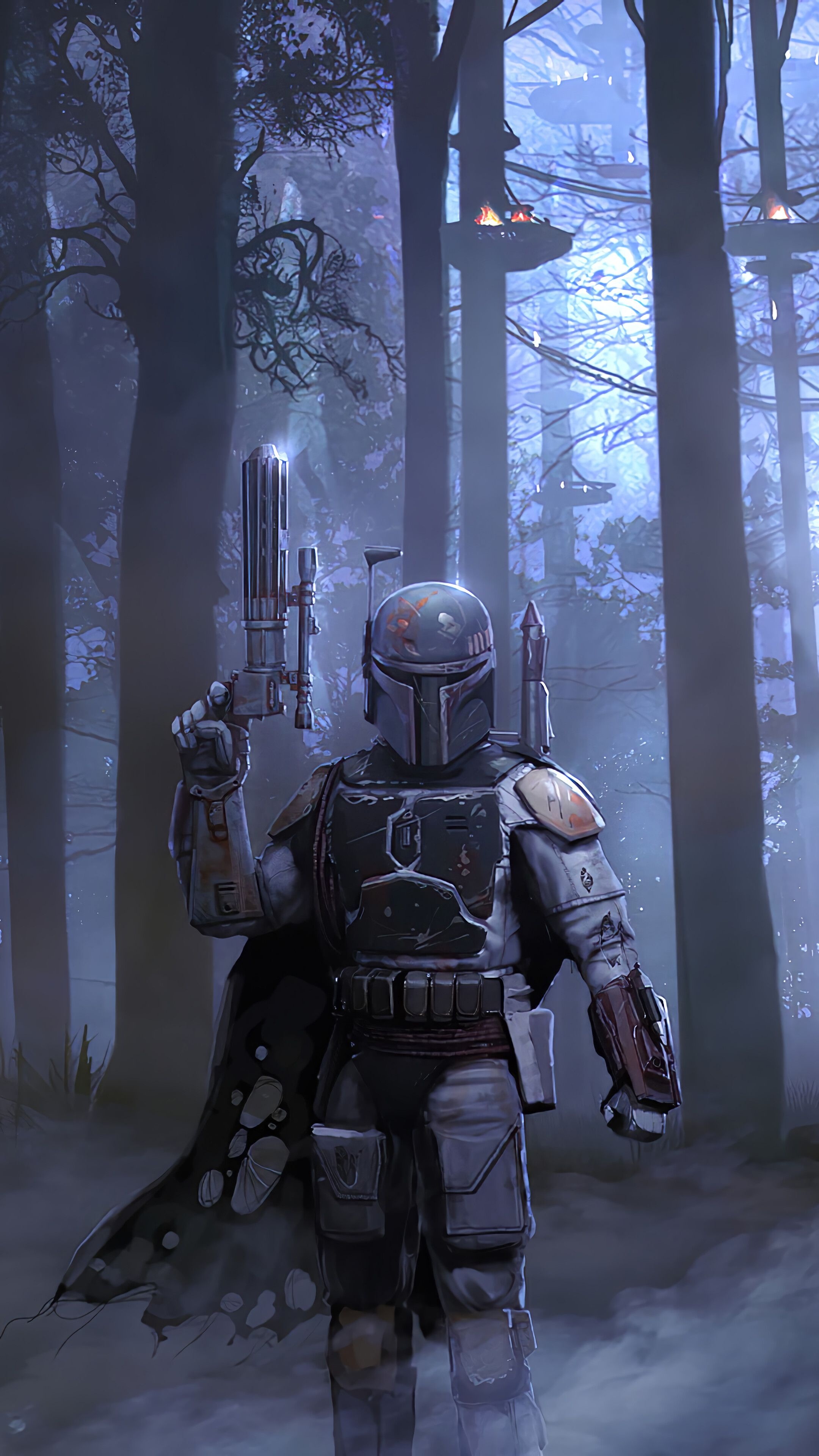 Boba Fett iPhone wallpapers, Boba Fett backgrounds, Top free, Mandalorian, 2160x3840 4K Phone