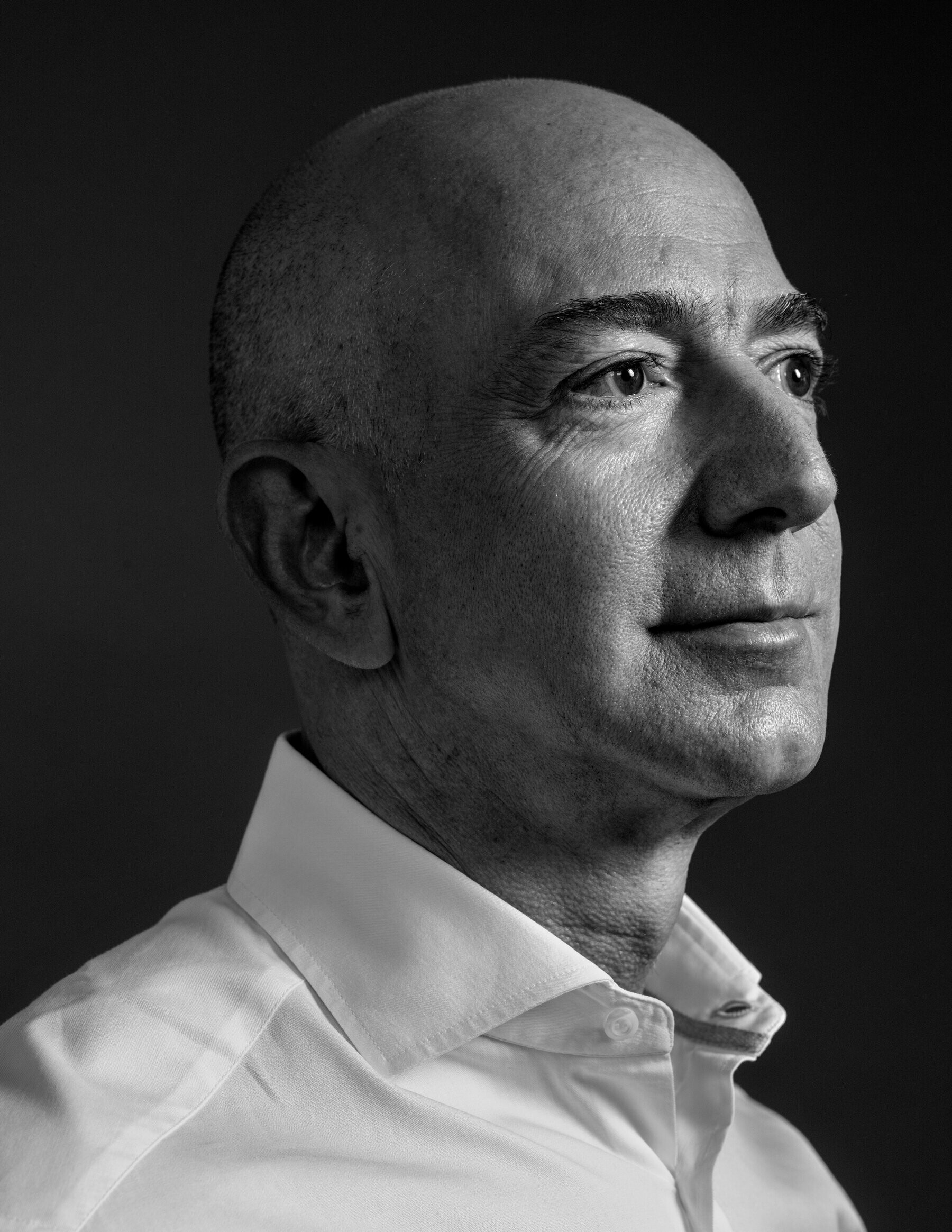 Monochrome, Jeff Bezos Wallpaper, 1800x2330 HD Phone