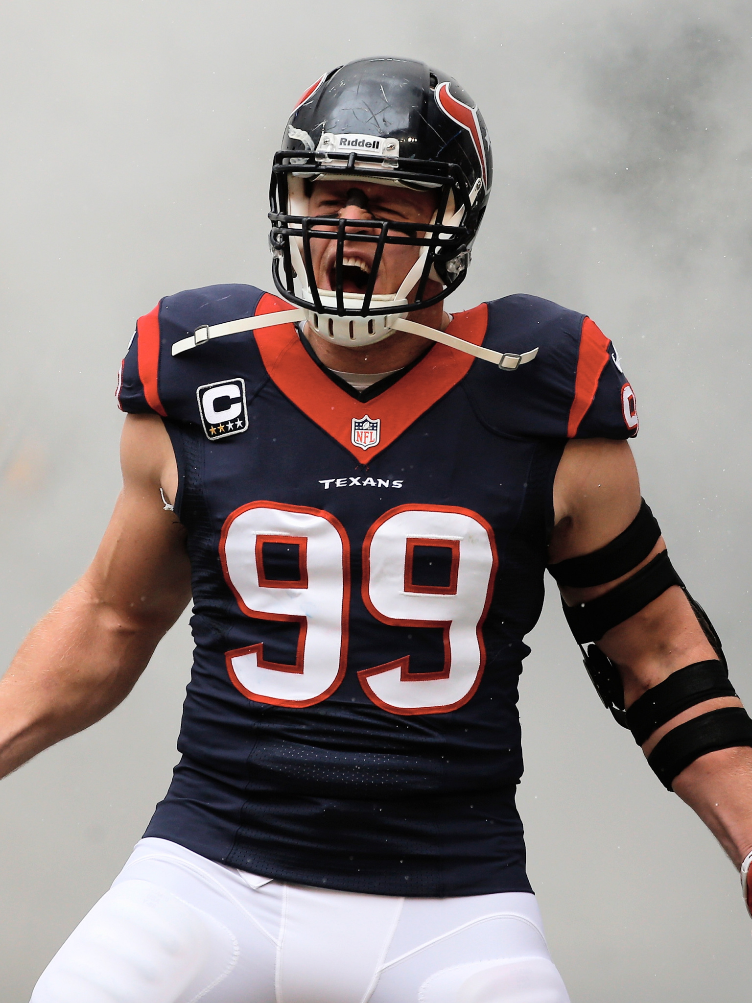 J.J. Watt, Best NFL player, Houston Texans, Home games, 1540x2050 HD Phone