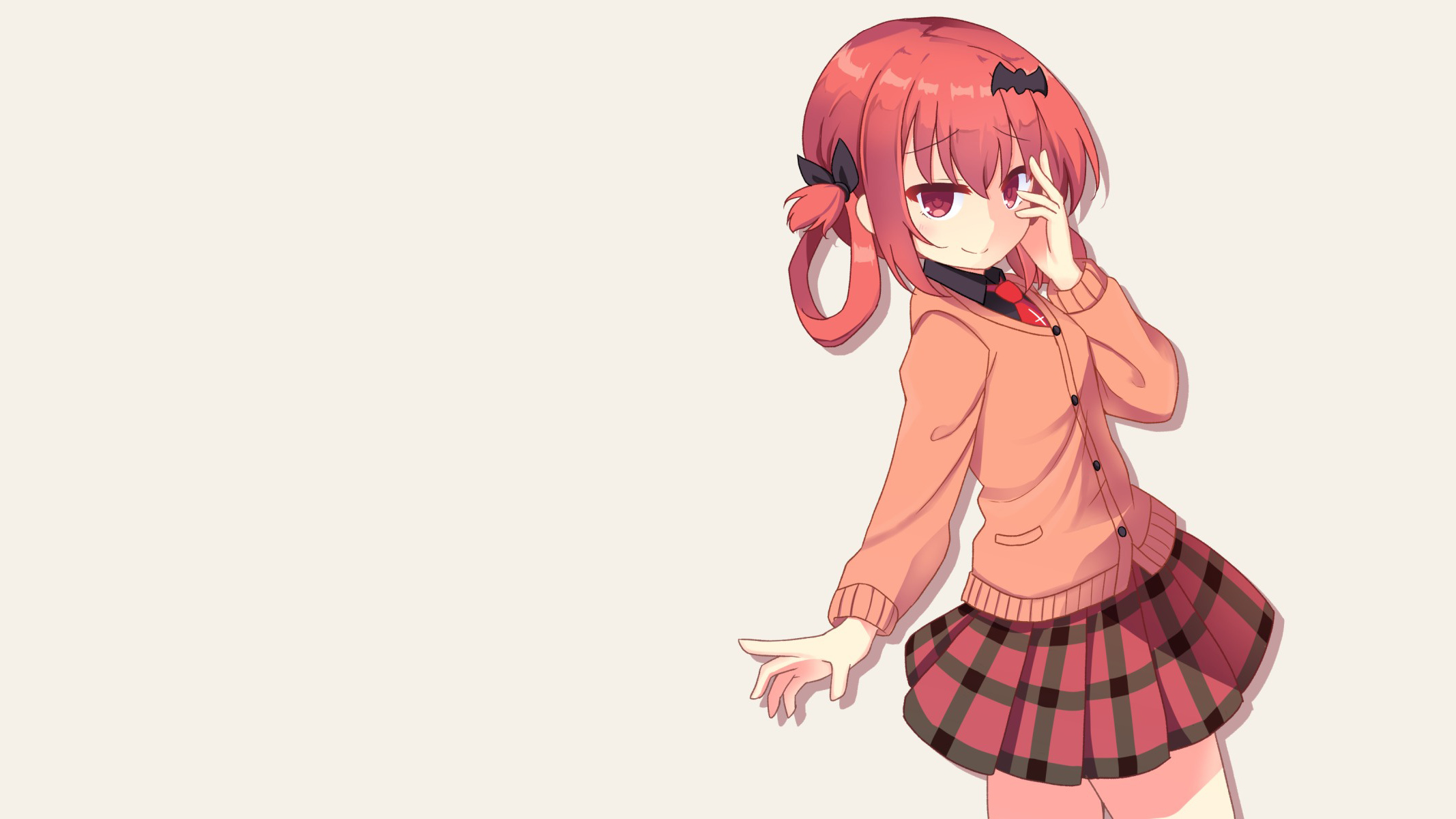 Gabriel DropOut, Satanichia McDowell, School uniform, Anime girls, 2140x1200 HD Desktop