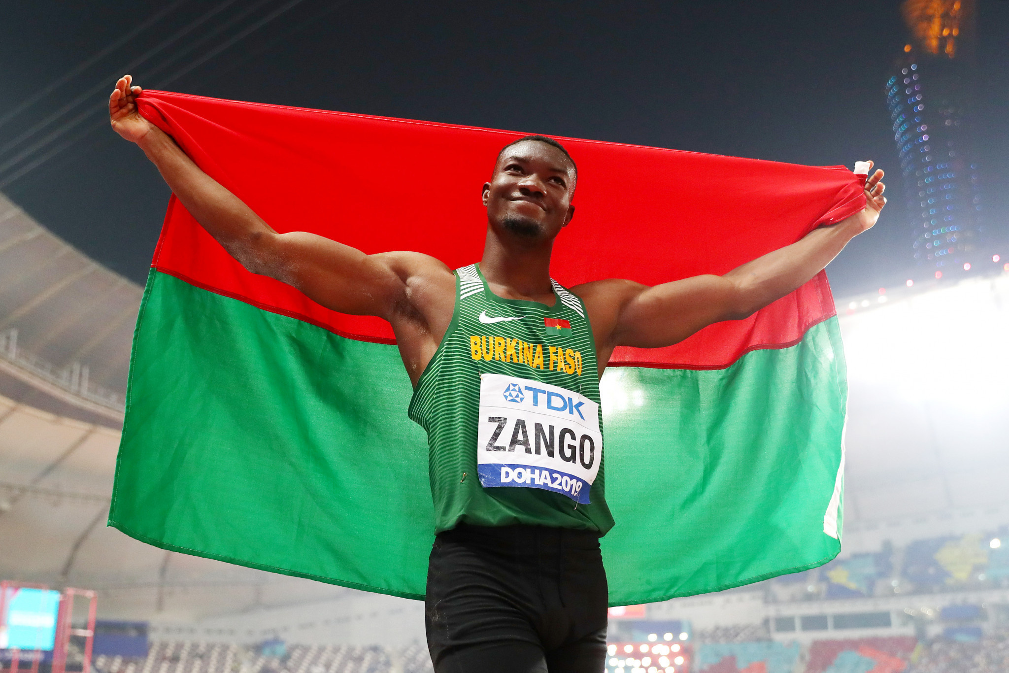 Hugues Fabrice Zango, Triple jumper, 2050x1370 HD Desktop