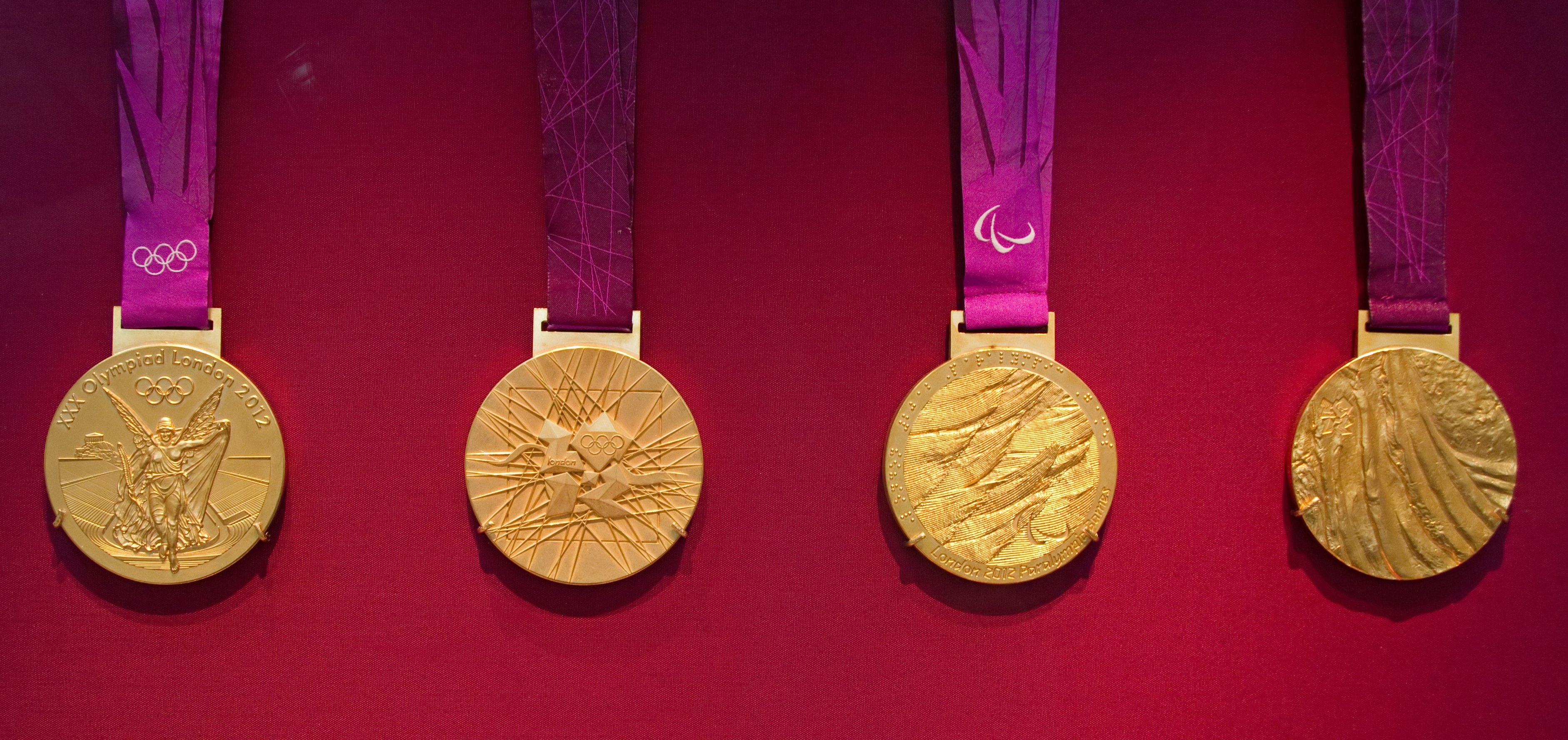 Olympics 2012, Medal Wallpaper, 3770x1780 Dual Screen Desktop