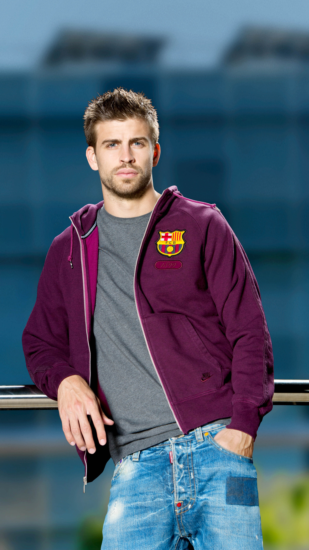 Gerard Pique, Barcelona pride, Defensive masterclass, Team captain, 1080x1920 Full HD Phone