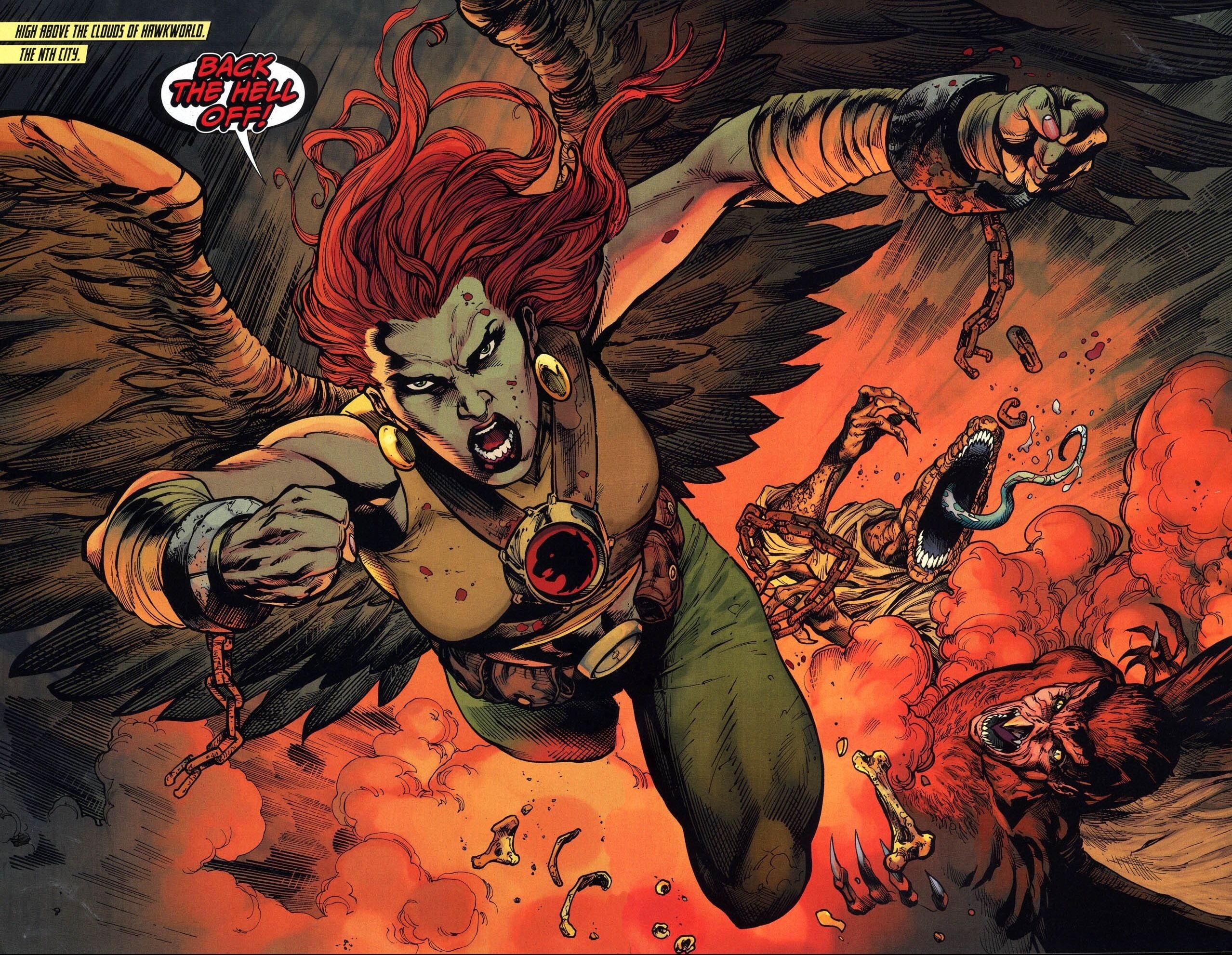 Comics, Hawkgirl Wallpaper, 2560x1990 HD Desktop