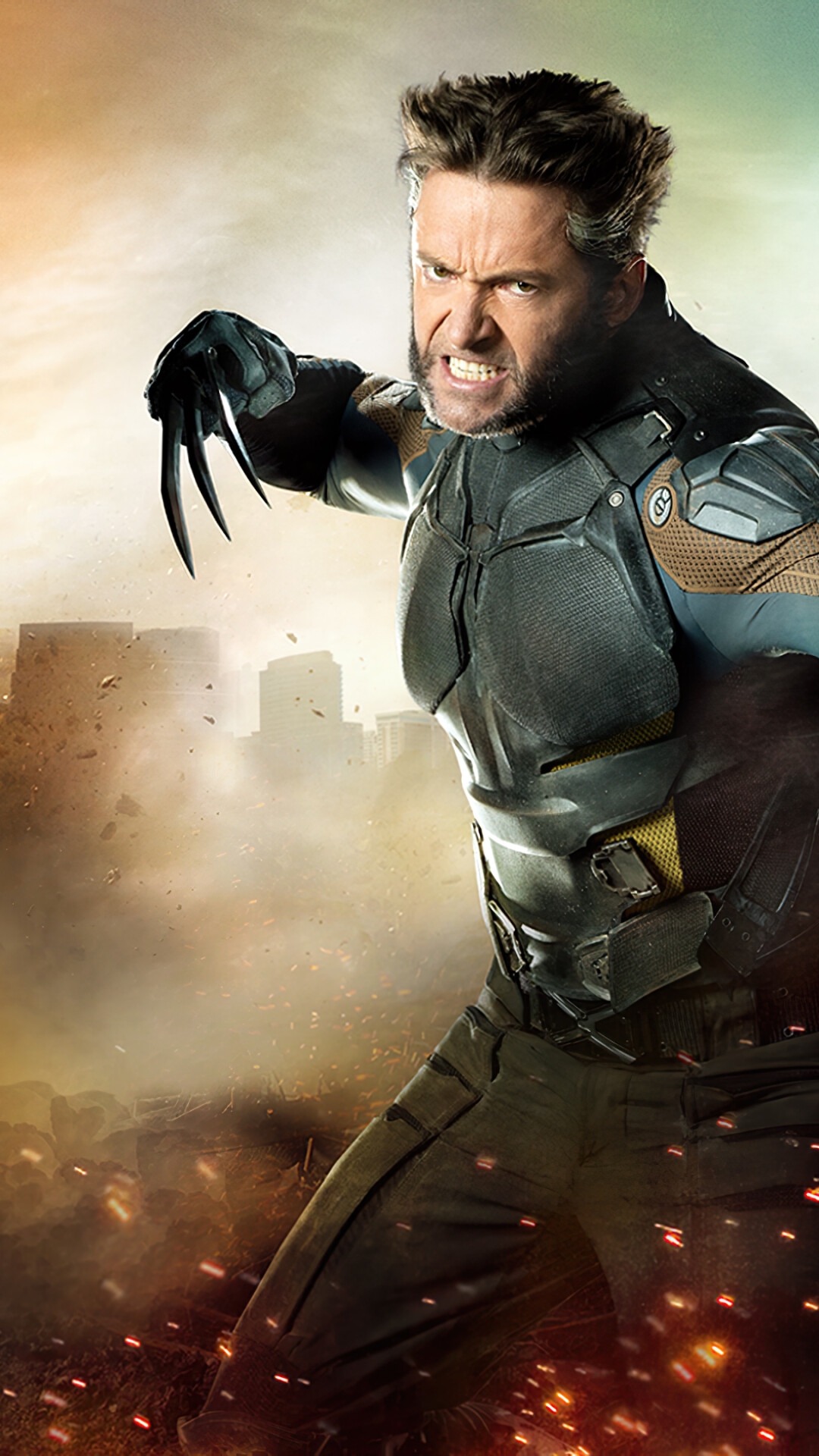 X-Men, Wolverine 2015, Wallpaper image, Movie poster, 1080x1920 Full HD Phone