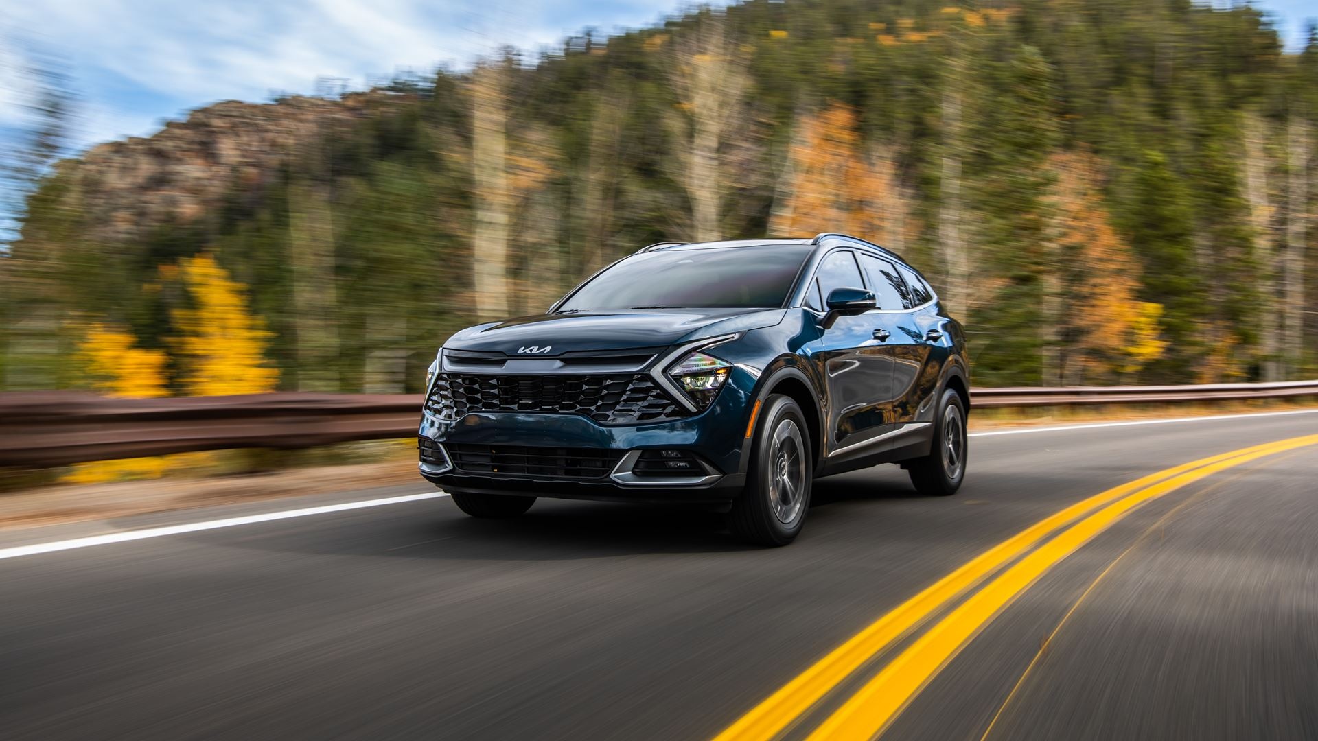 Kia Sportage, 2023 Hybrid, Los Angeles Auto Show, 1920x1080 Full HD Desktop