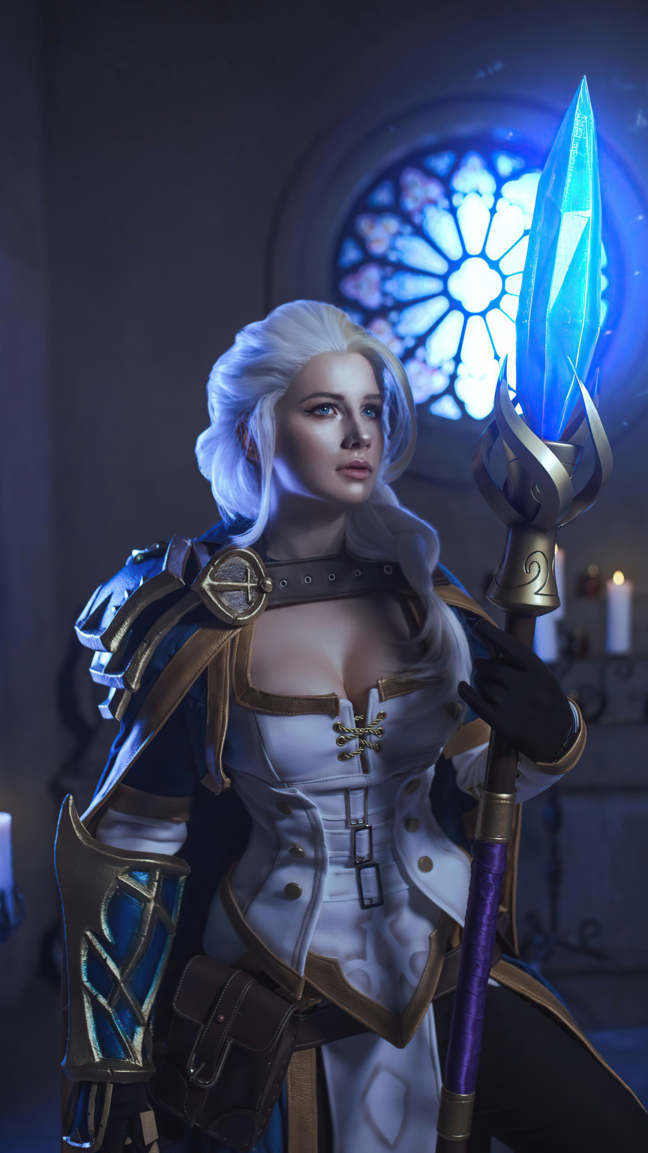 Jaina Proudmoore, Cosplay, World of Warcraft, 4K resolution, 2160x3840 4K Phone