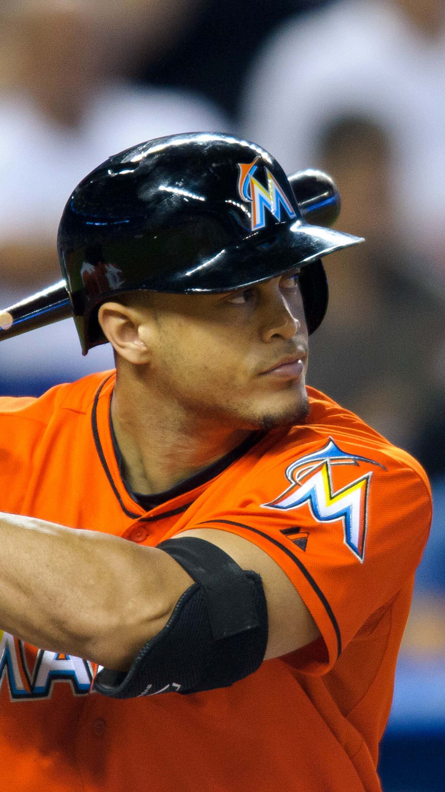 Giancarlo Stanton, Marlins, Sexy baseball player, 1440x2560 HD Phone