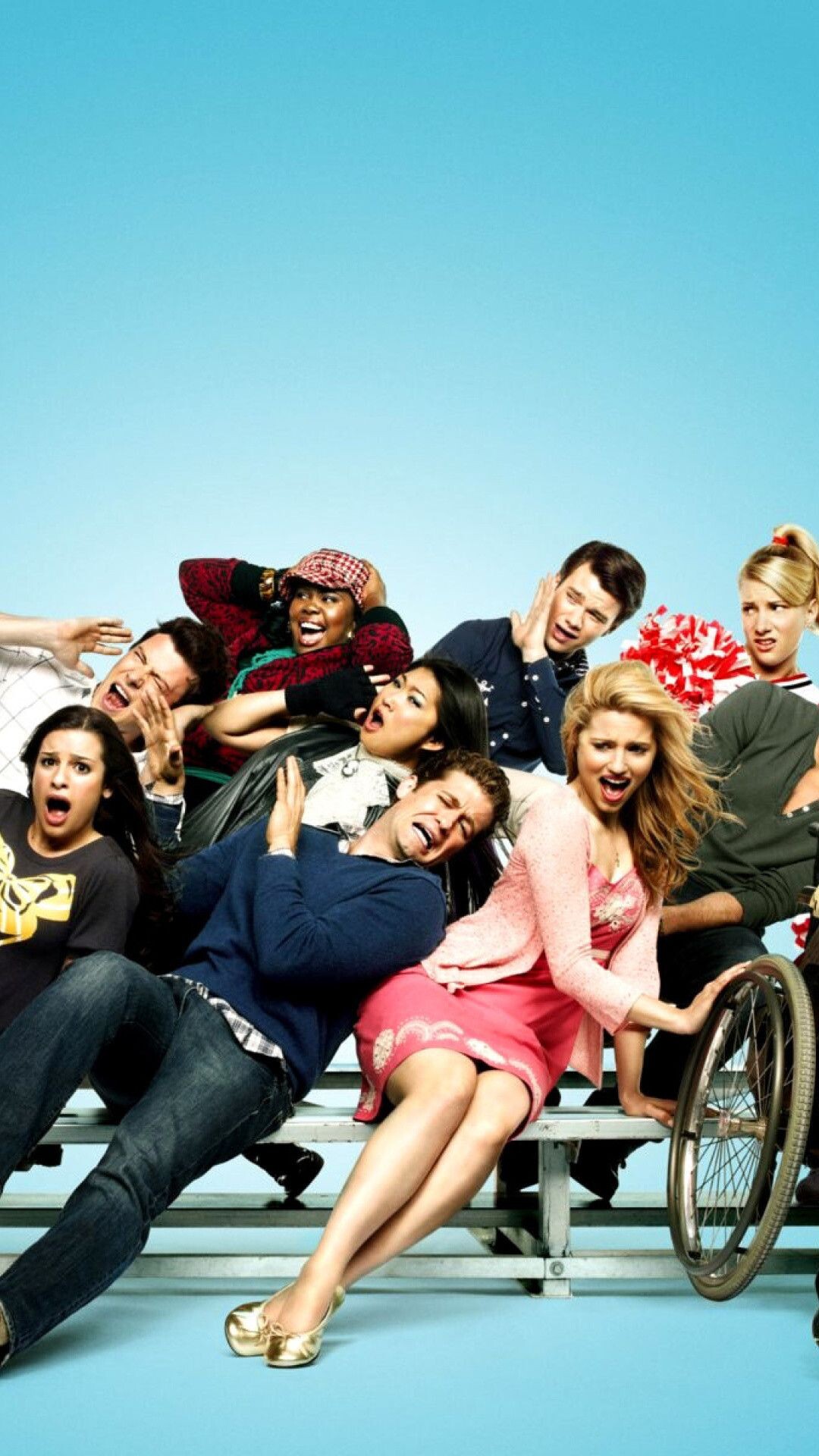 Glee wallpapers, Fan-favorite moments, Musical numbers, High school drama, 1080x1920 Full HD Phone