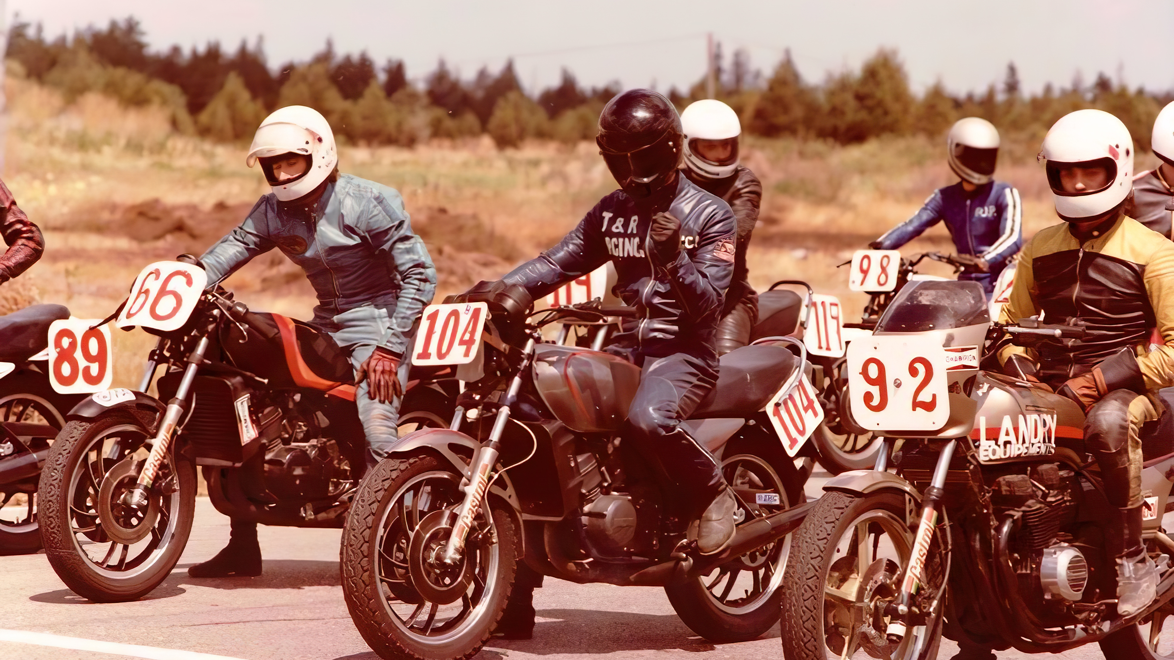 Motorcycle Racing, 80s amateur racing, Nostalgic wallpaper, Exciting memories, 3840x2160 4K Desktop