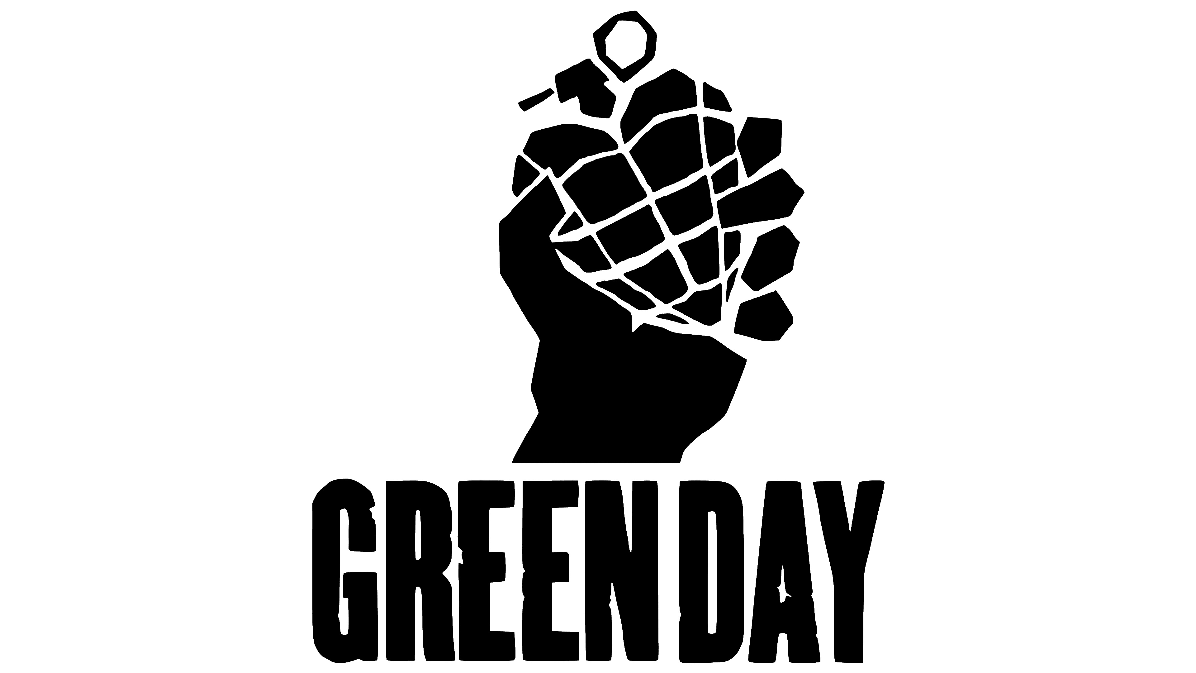 Green Day logo history, Symbolism explained, Meaningful emblem, Band's visual brand, 3840x2160 4K Desktop