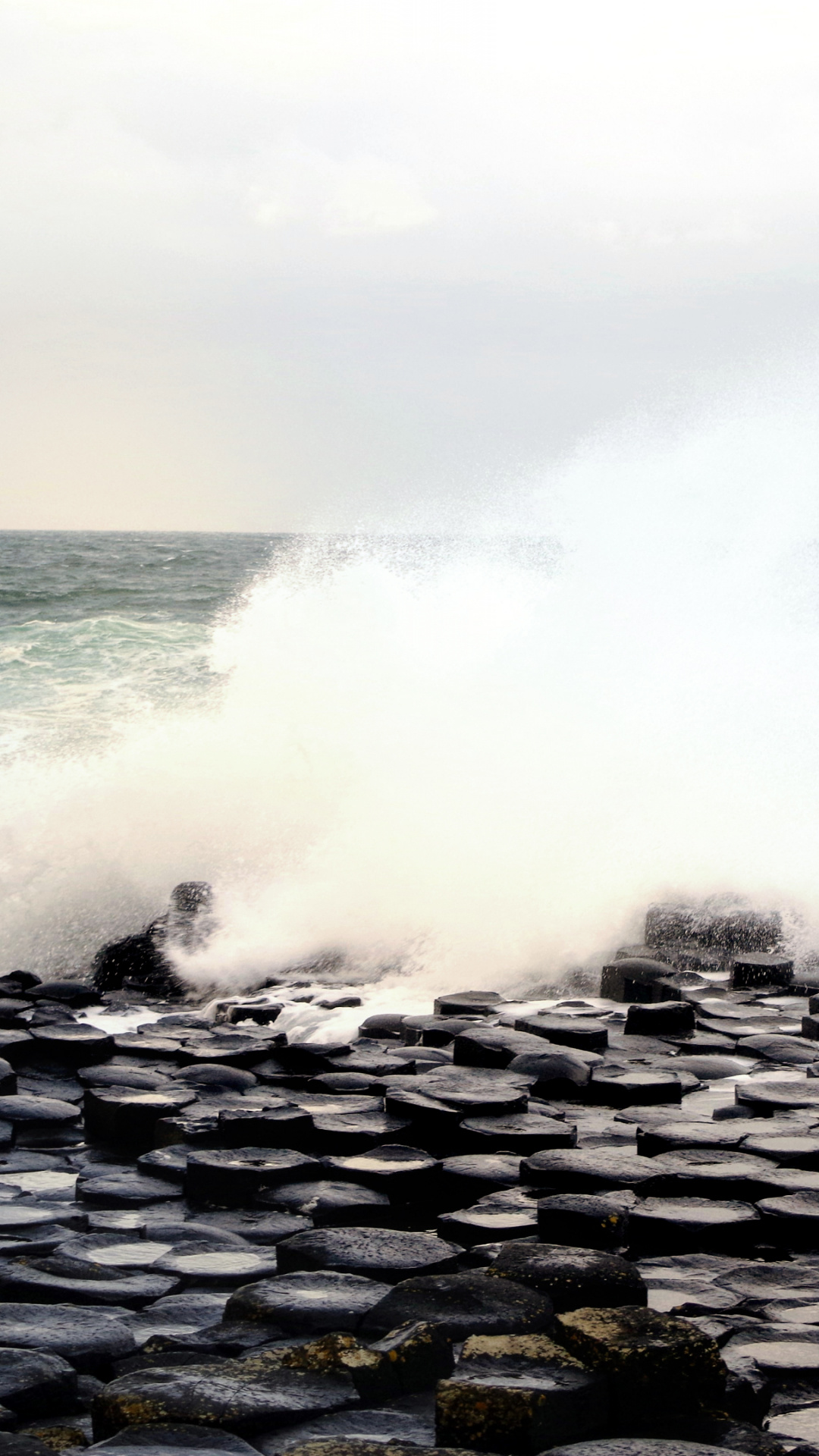 Giants Causeway, Chromebook Wallpaper, Causeway Wallpaper, 1080x1920 Full HD Phone