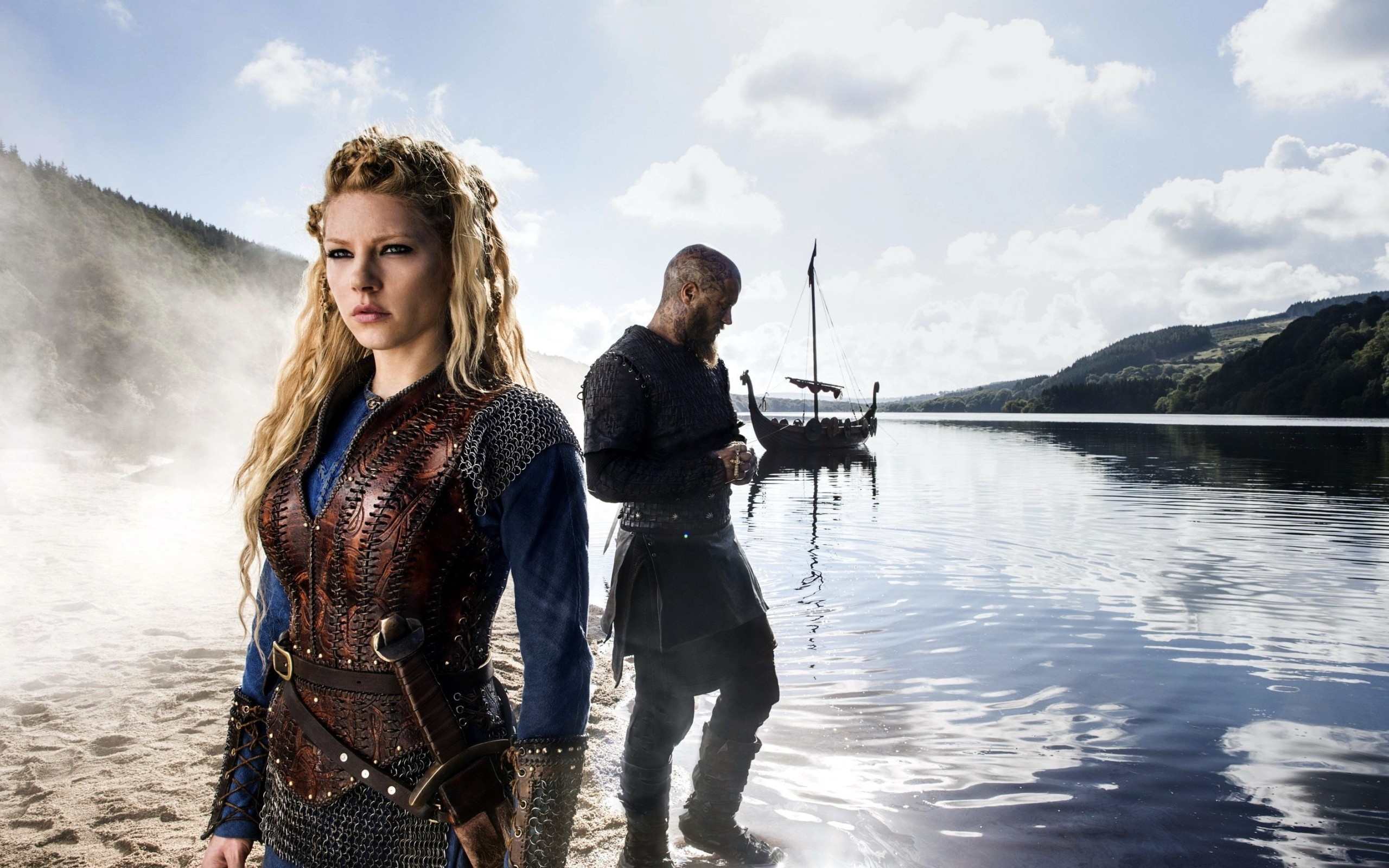 Katheryn Winnick movies, Actress girl, Male Katheryn Winnick, The Vikings, 2560x1600 HD Desktop