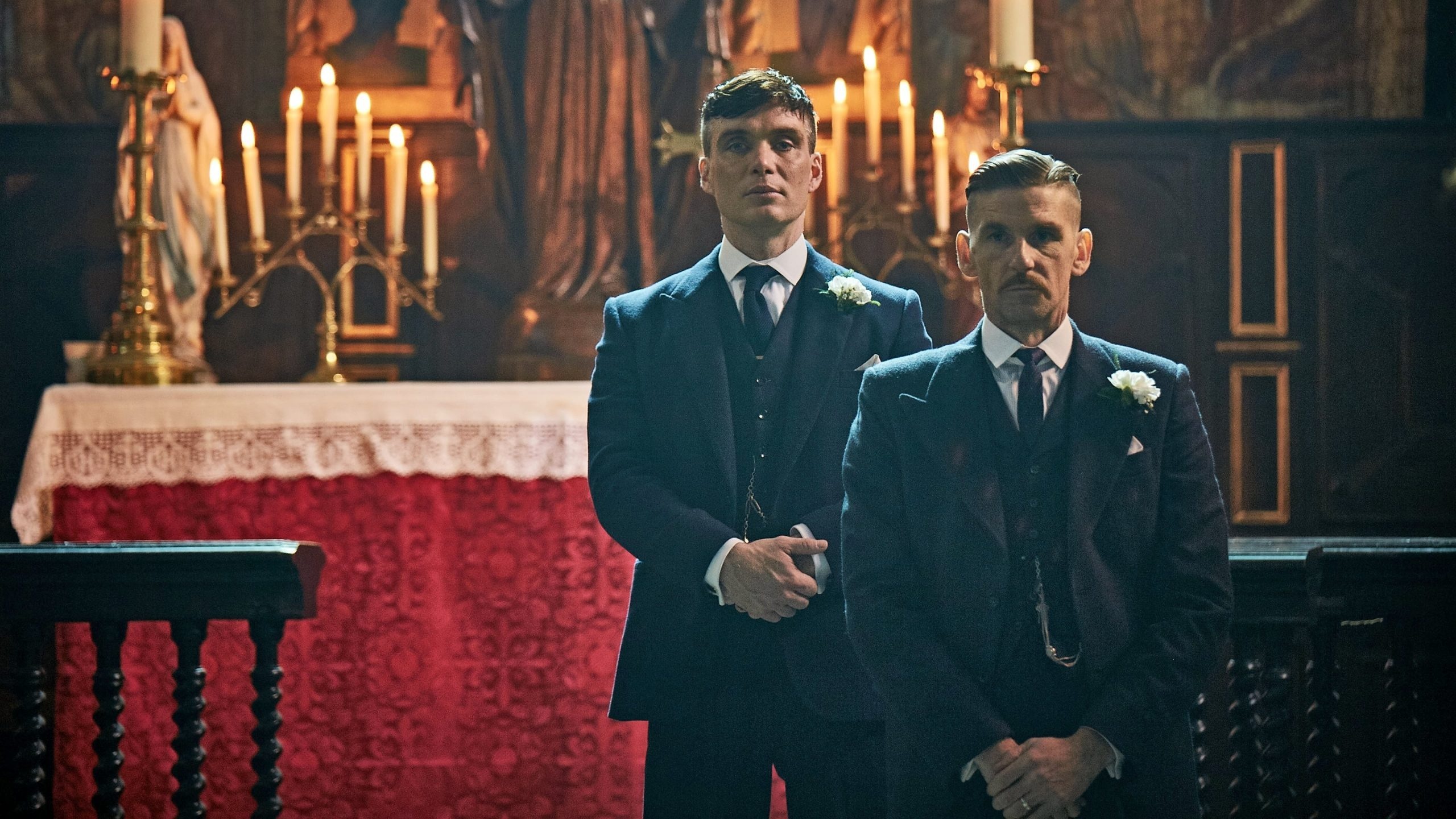 Arthur Shelby Jr., Thomas Shelby (Peaky Blinders) Wallpaper, 2560x1440 HD Desktop