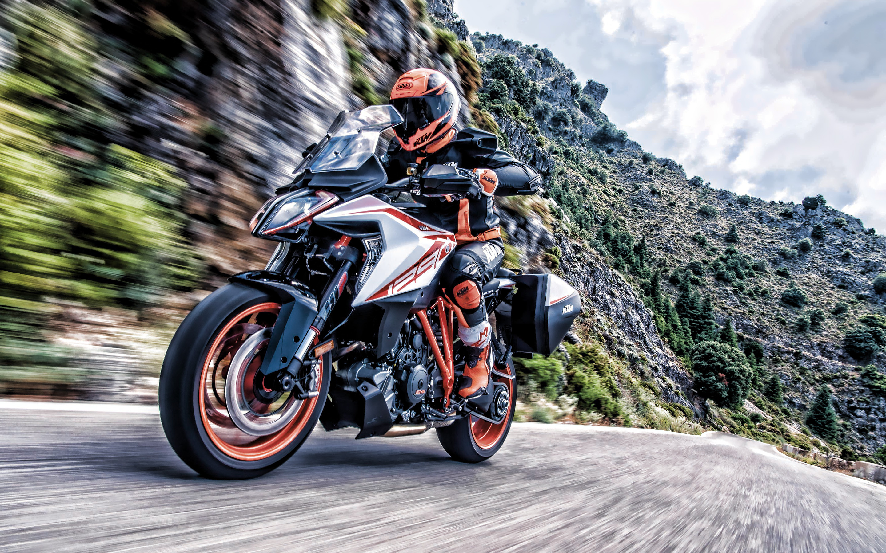 KTM 1290 Super Duke GT, High-quality wallpapers, 2019 model, Japanese sport bike, 2880x1800 HD Desktop