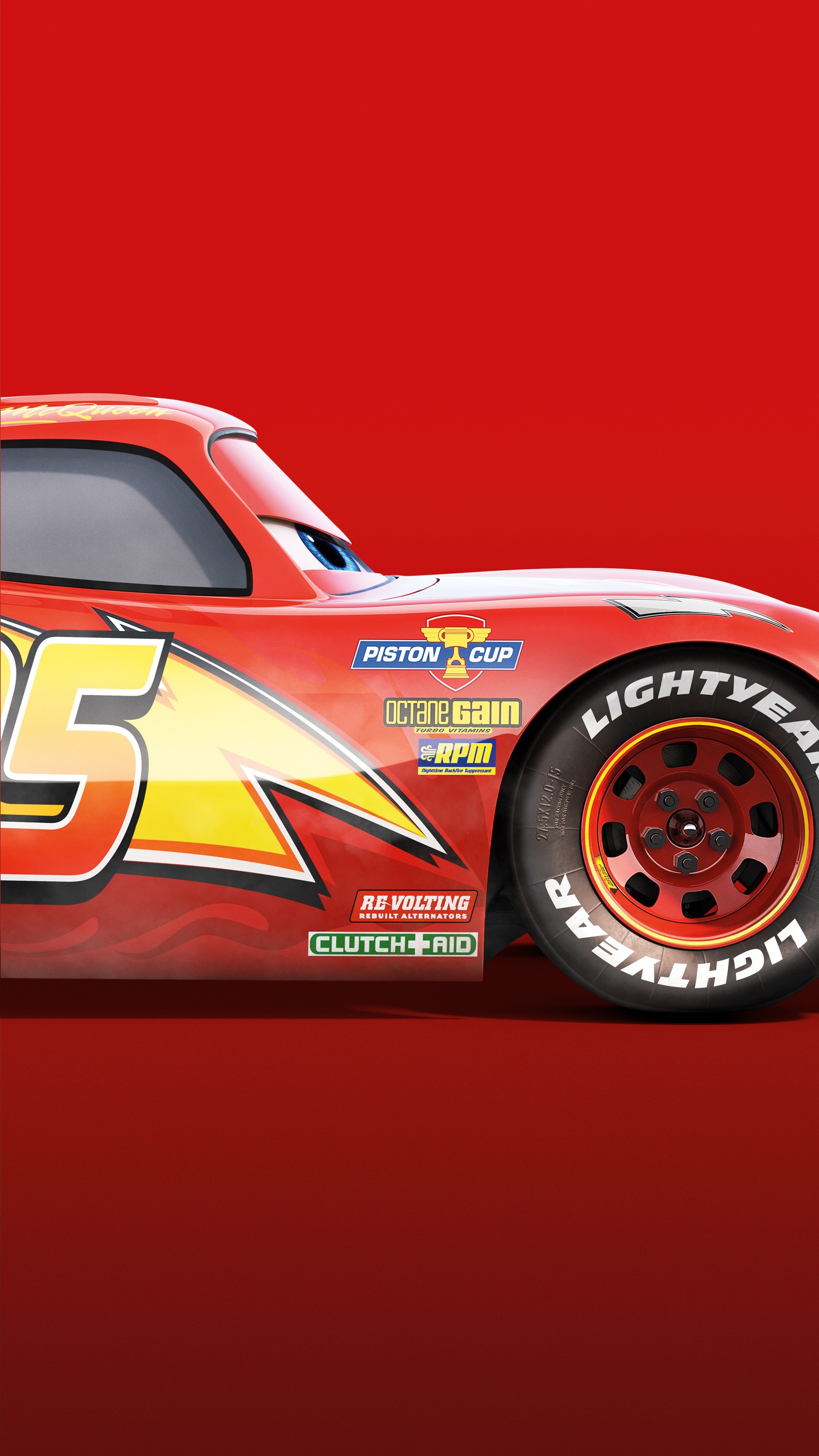 Cars 3, Lightning McQueen, 8K wallpaper, Movie poster, 2160x3840 4K Phone