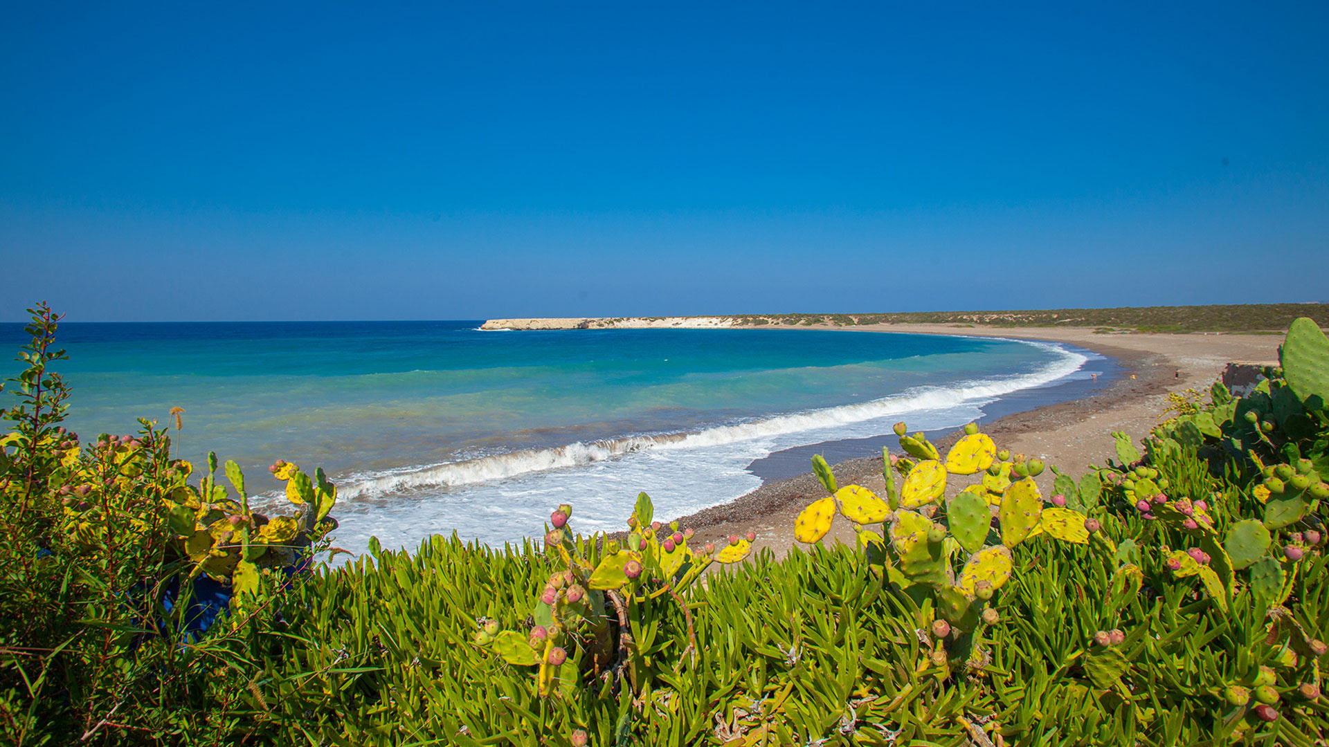 Lara Beach, Cyprus Wallpaper, 1920x1080 Full HD Desktop