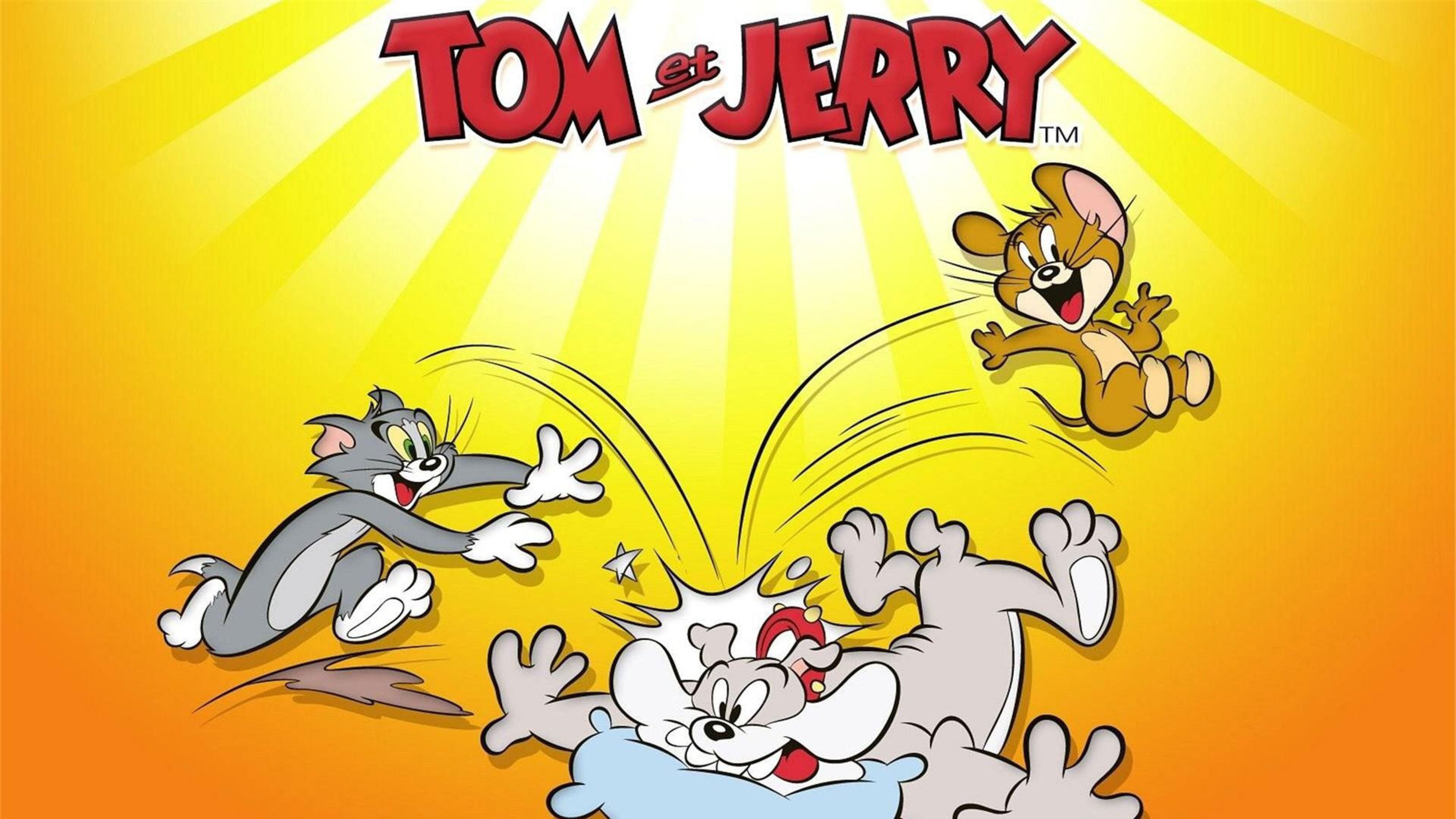 Spike, Tom and Jerry Wallpaper, 3840x2160 4K Desktop