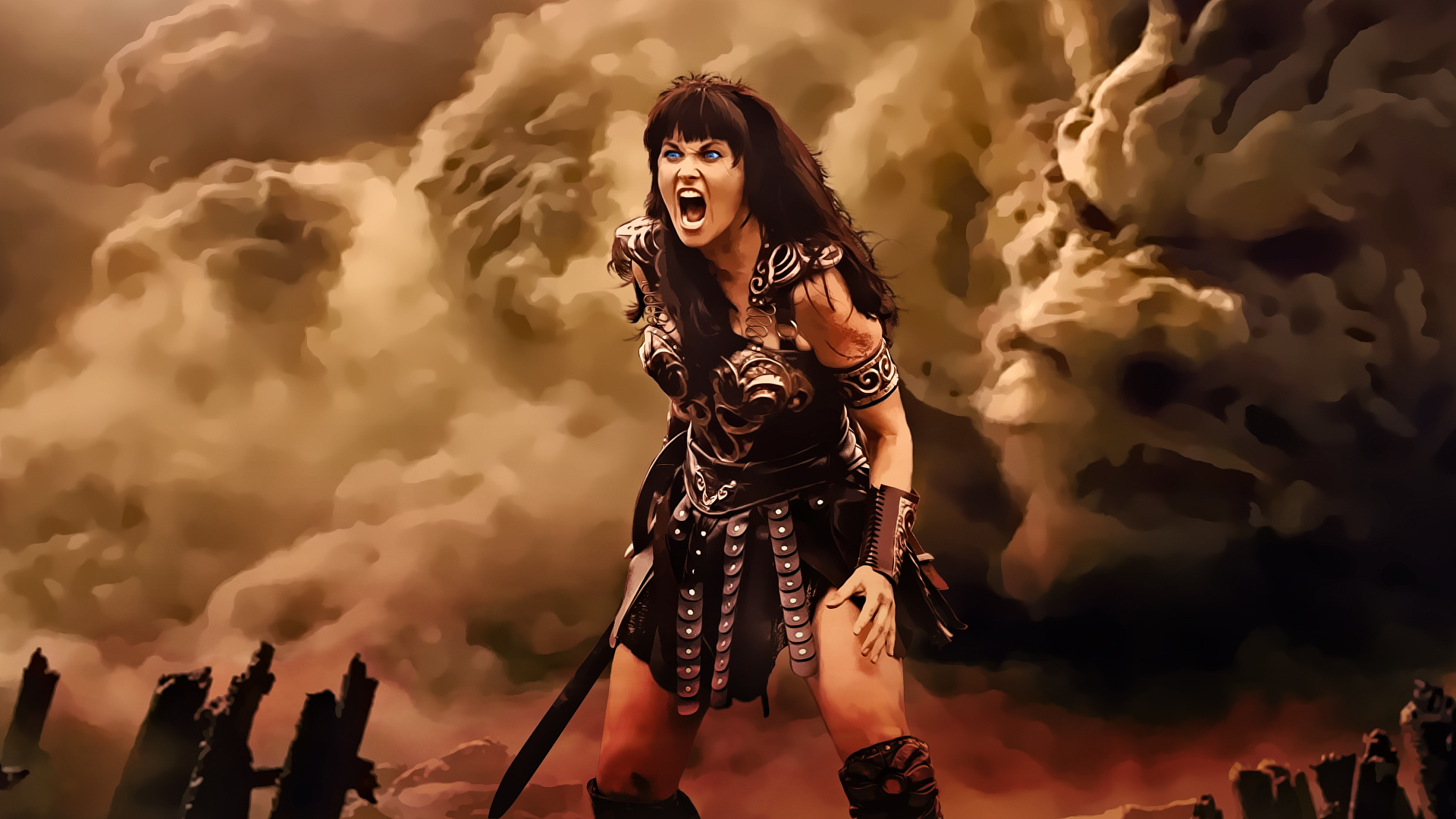 Xena: Warrior Princess, Xena wallpapers, HD backgrounds, High quality, 1920x1080 Full HD Desktop