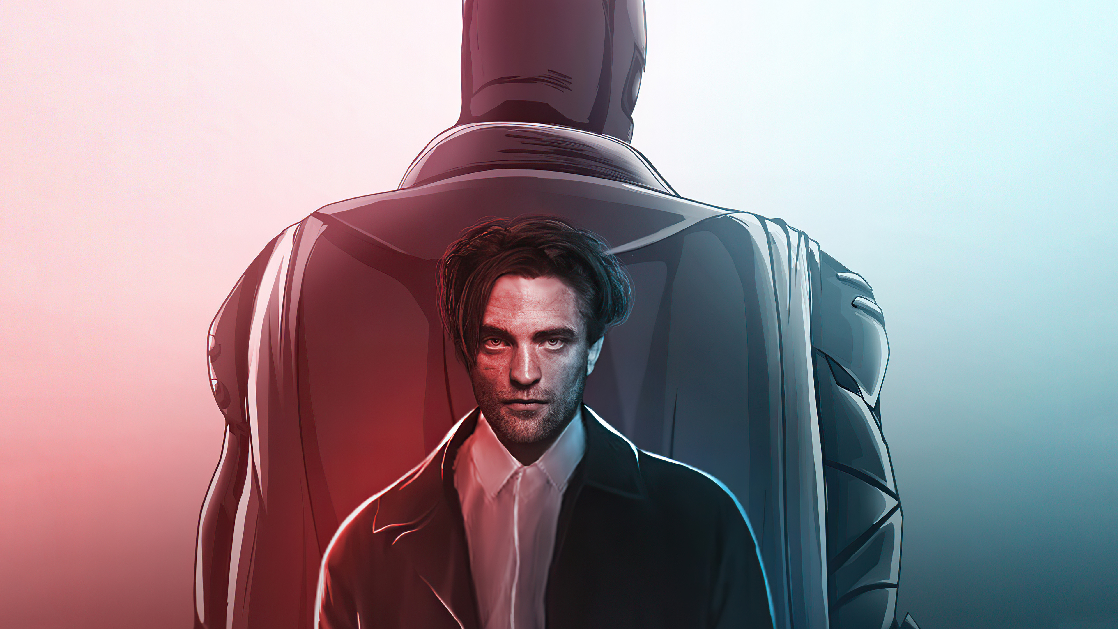 The Batman, Robert Pattinson, Art, Resolution, 3840x2160 4K Desktop