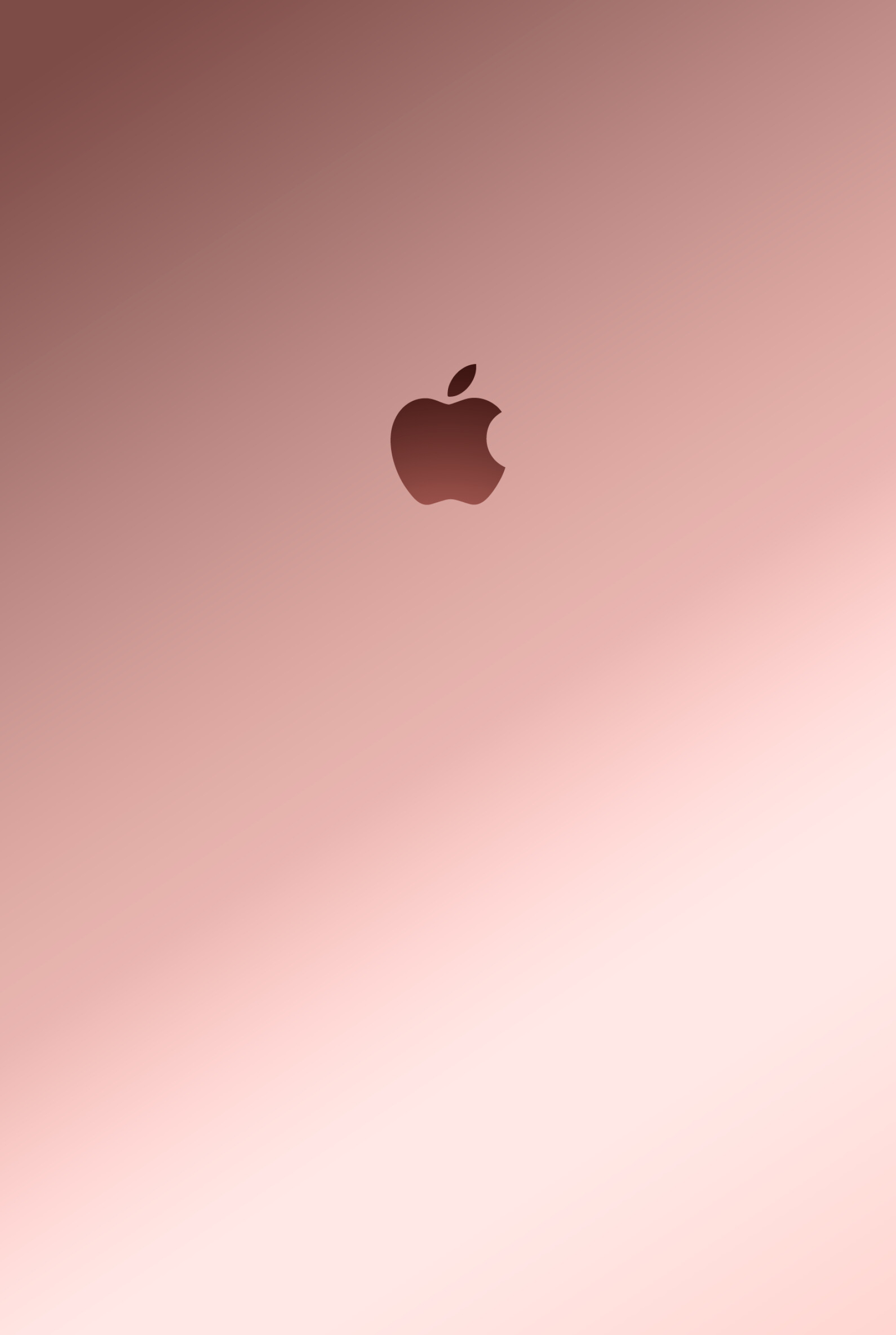 Rose gold, Apple Logo Wallpaper, 1770x2640 HD Phone