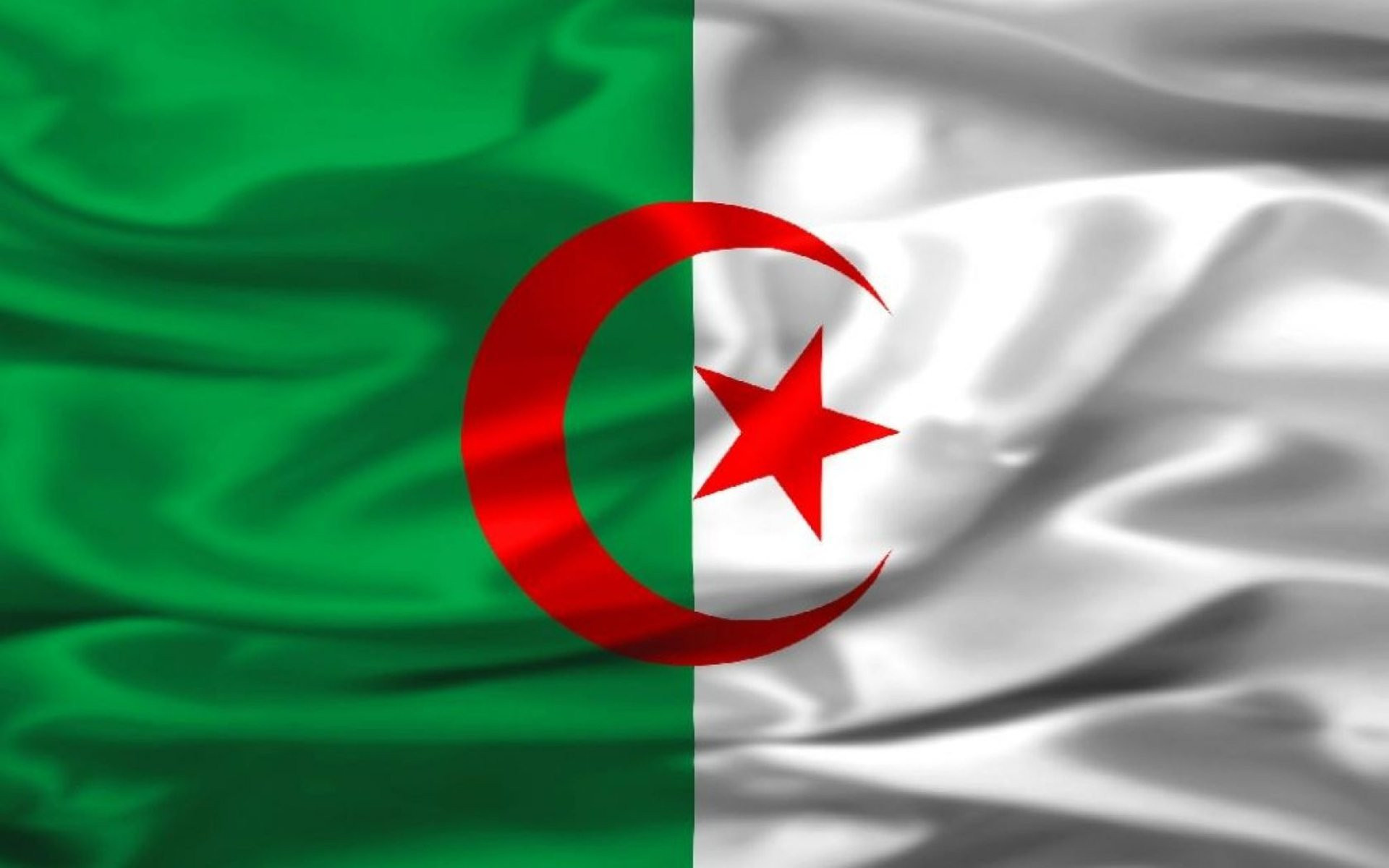 National flag, Algeria Wallpaper, 1920x1200 HD Desktop