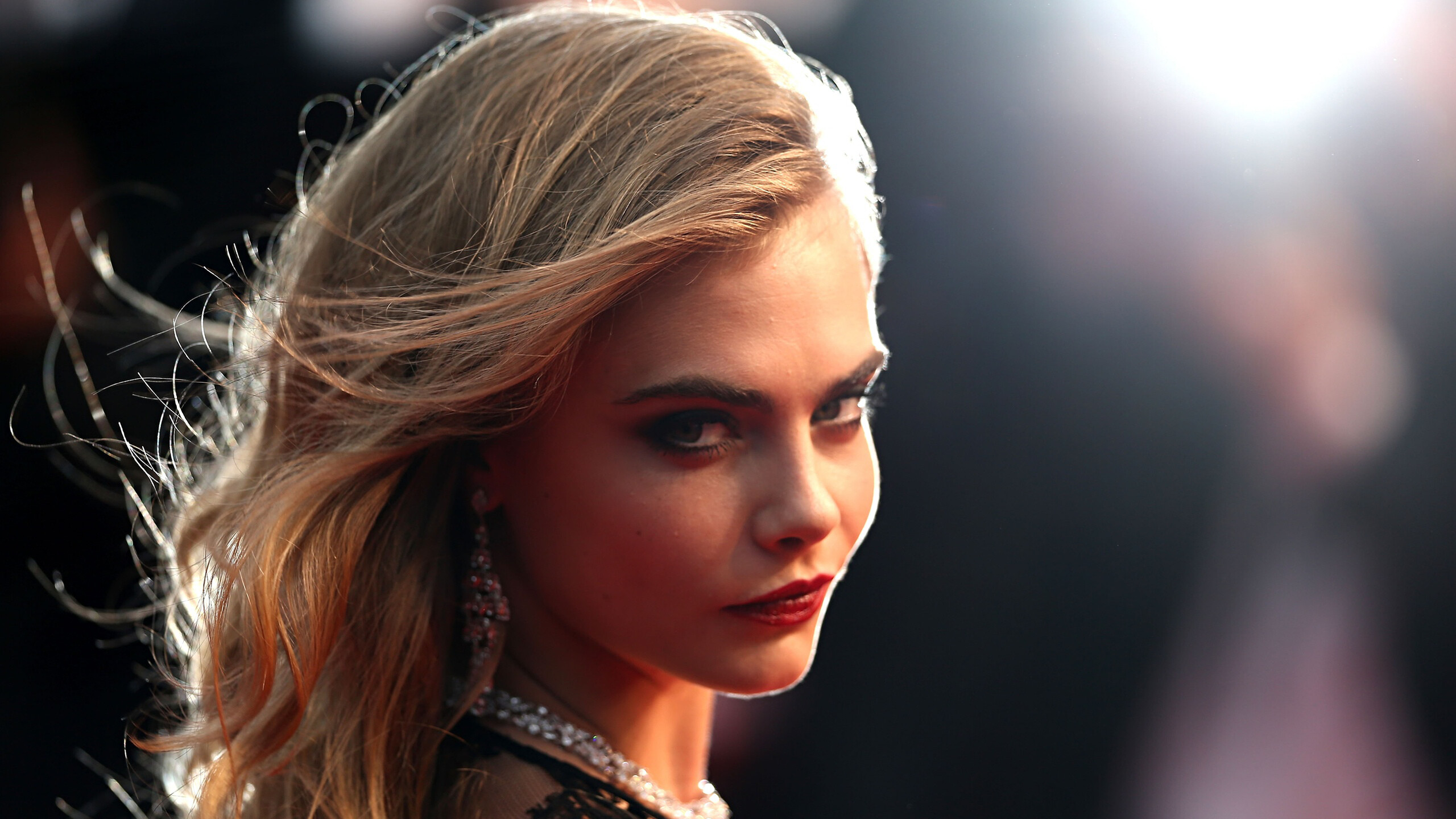 Cannes 2013, Cara Delevingne Wallpaper, 2560x1440 HD Desktop