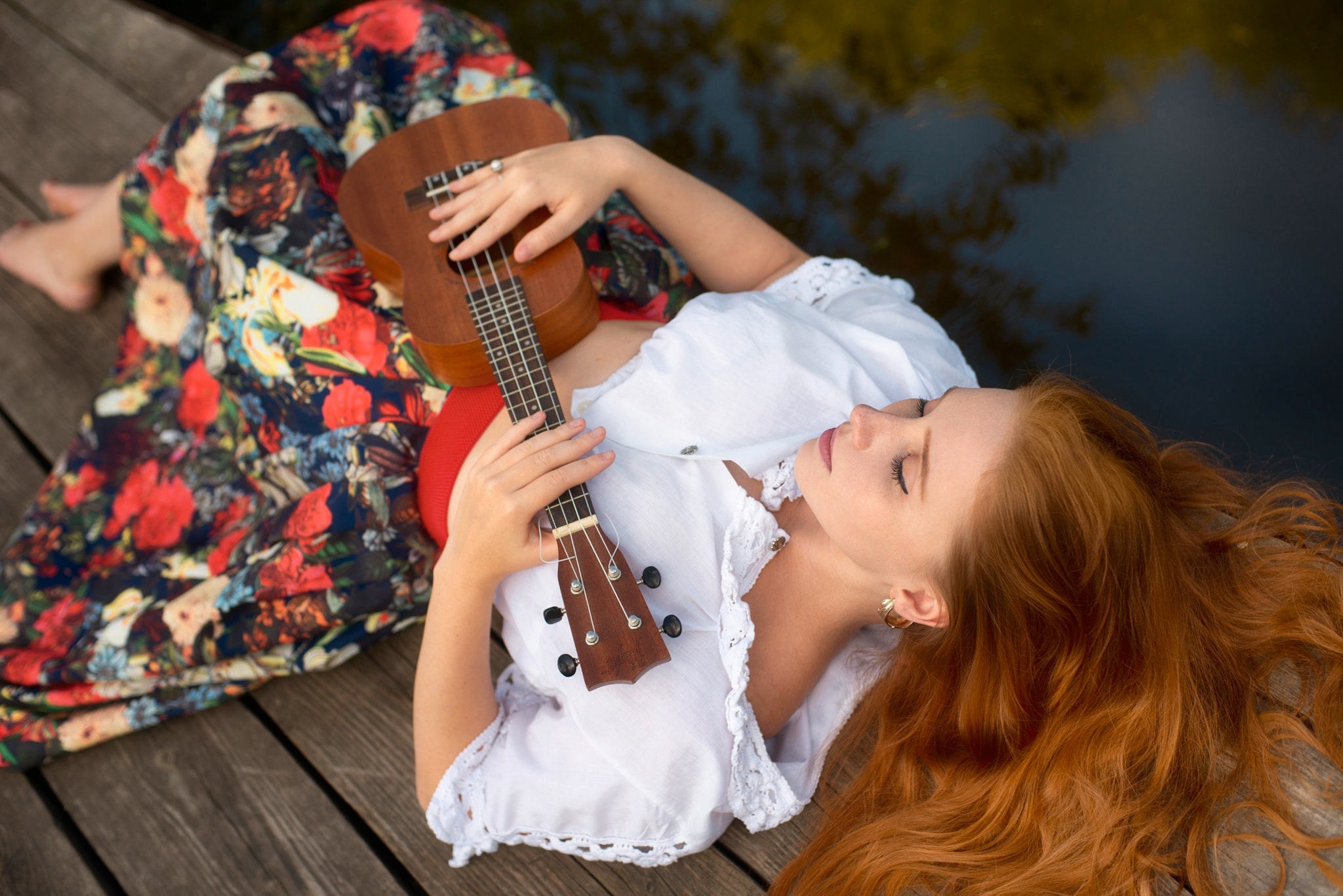 Ukulele HD beauty, Musical wallpapers, Strumming serenity, Harmonious visuals, 2050x1370 HD Desktop