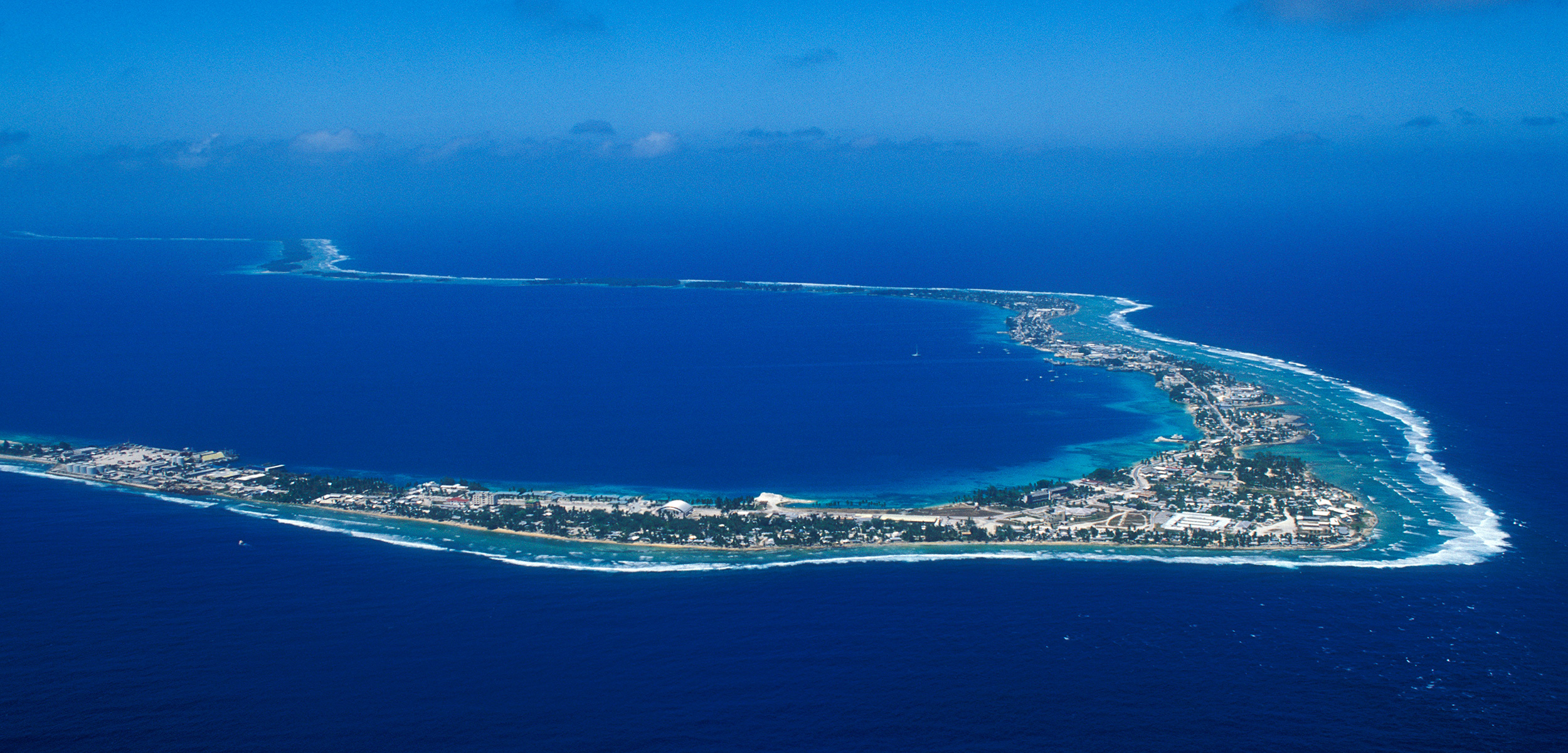 Majuro, Isolated paradise, Climate change challenges, Resilient community, 2500x1210 Dual Screen Desktop