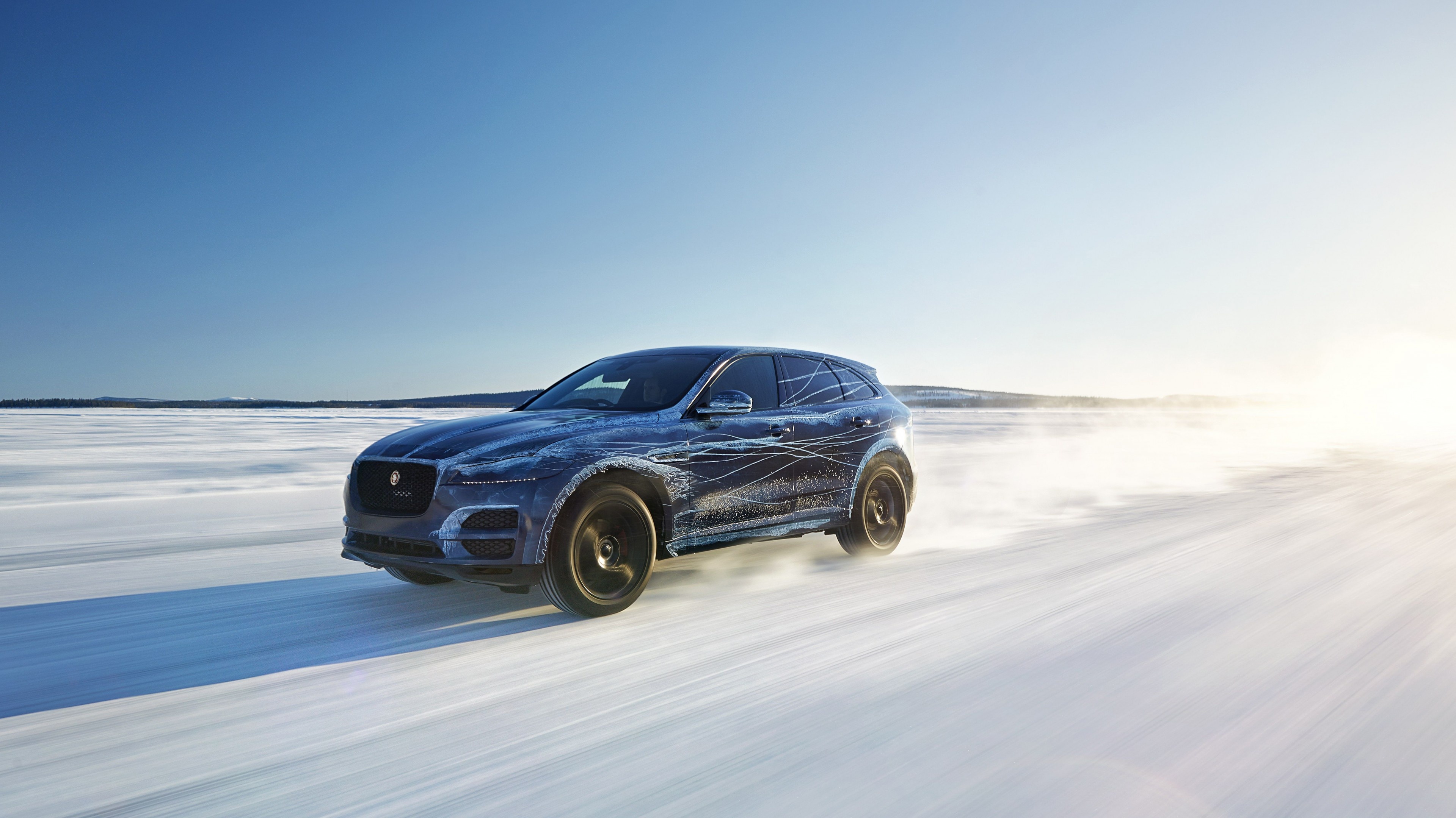 2016 Model, Jaguar F-PACE Wallpaper, 3840x2160 4K Desktop